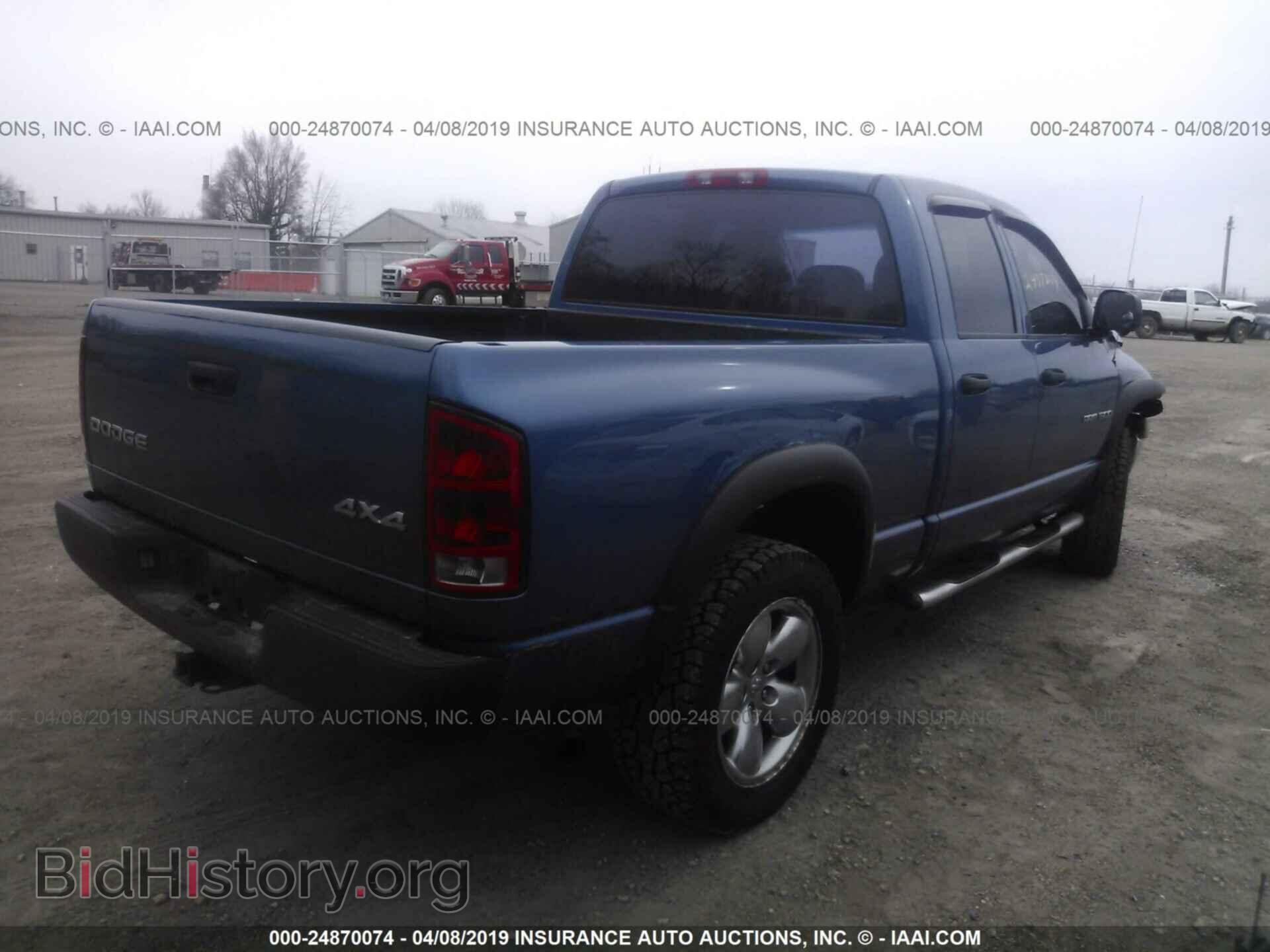 2004 DODGE RAM 1500 - VIN: 1D7HU18DX4S606748 - Фото 4