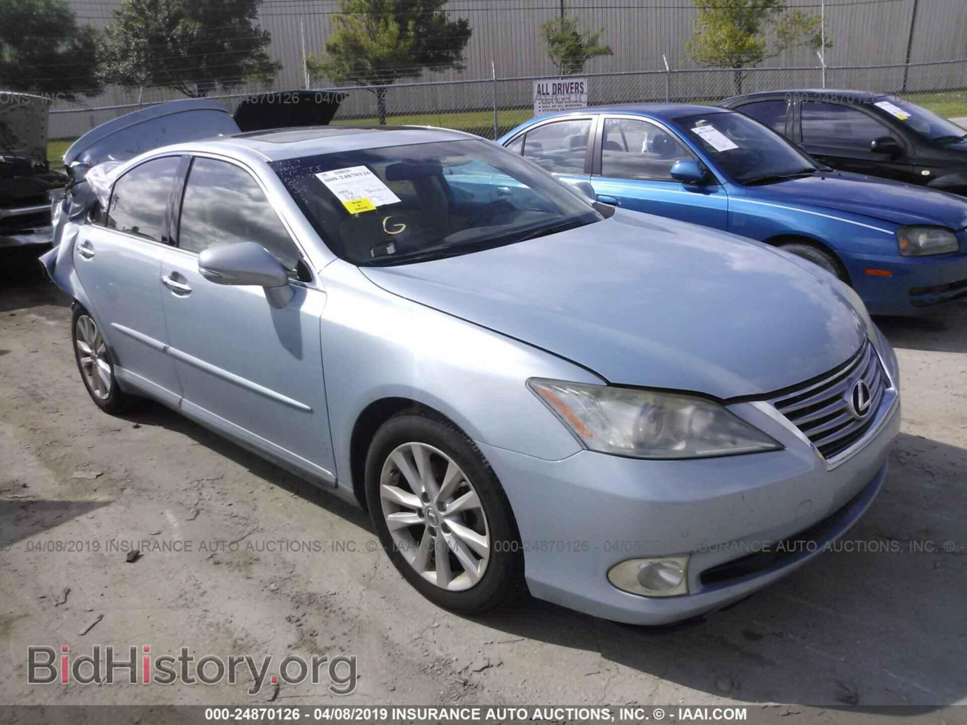 Photo JTHBK1EG8B2470474 - LEXUS ES 2011