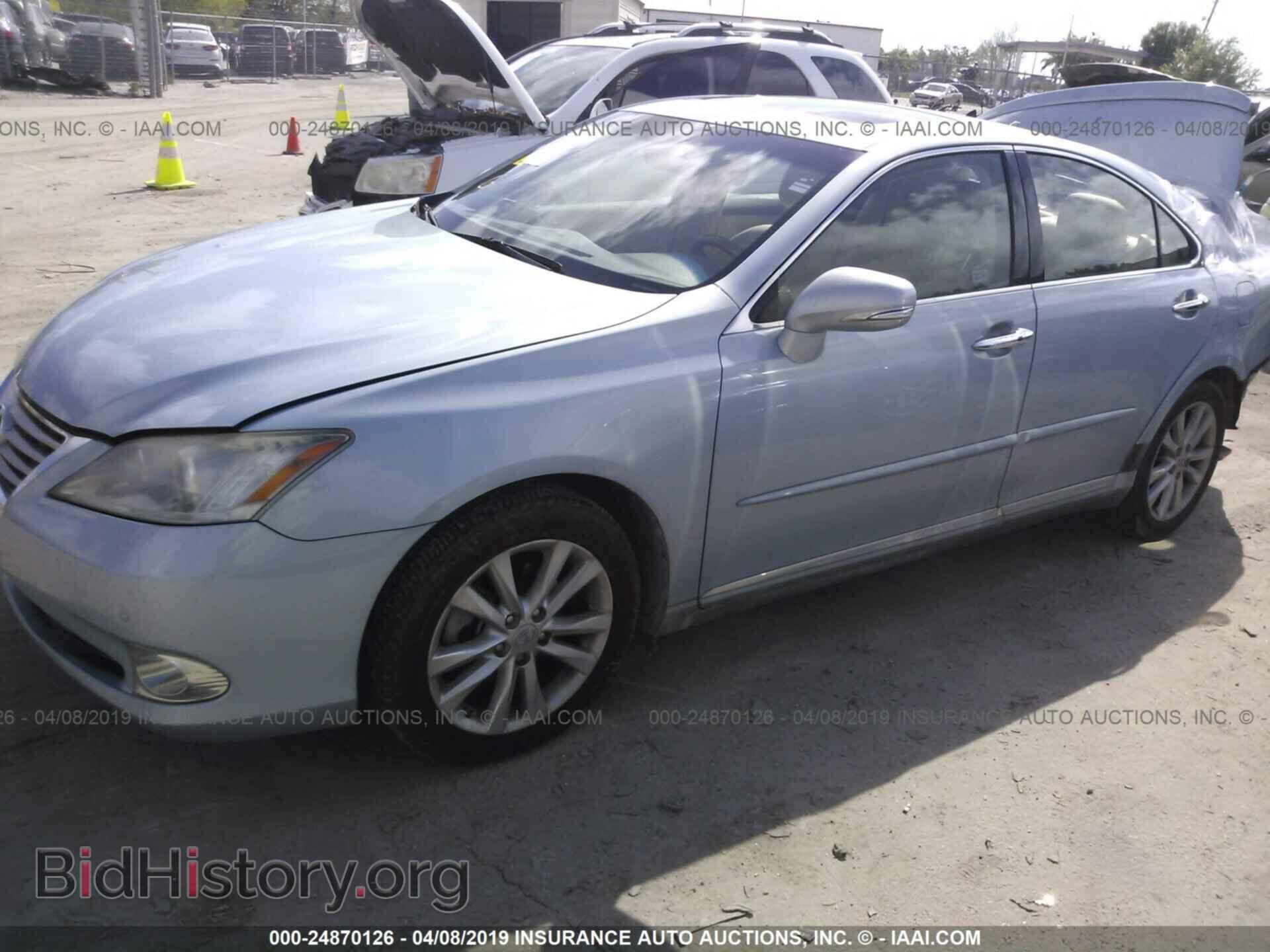 2011 LEXUS ES - VIN: JTHBK1EG8B2470474 - Фото 2