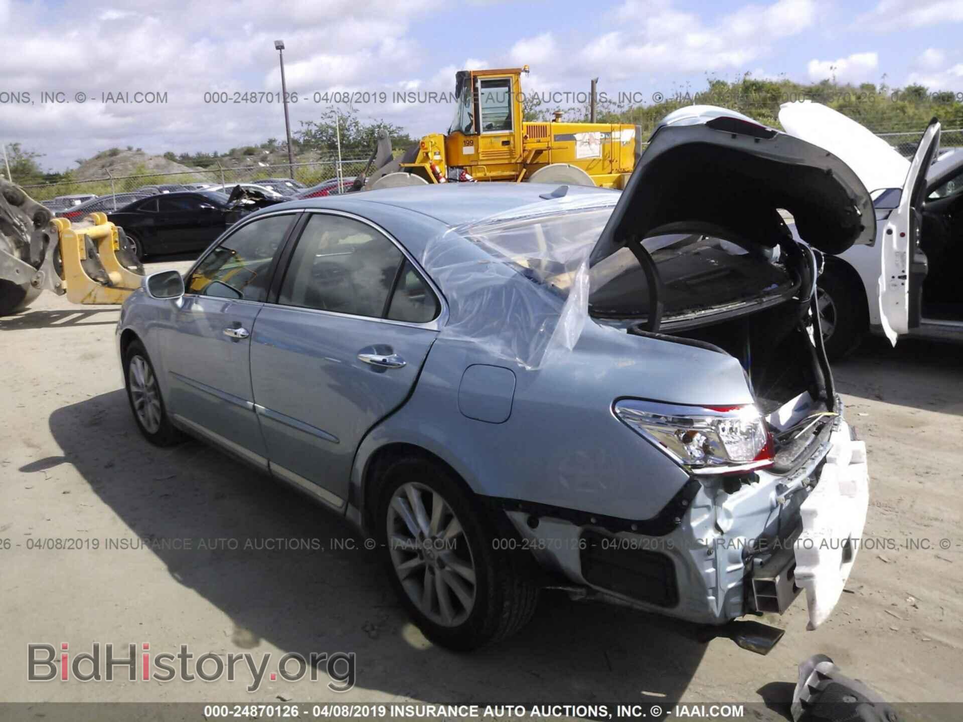 2011 LEXUS ES - VIN: JTHBK1EG8B2470474 - Фото 3