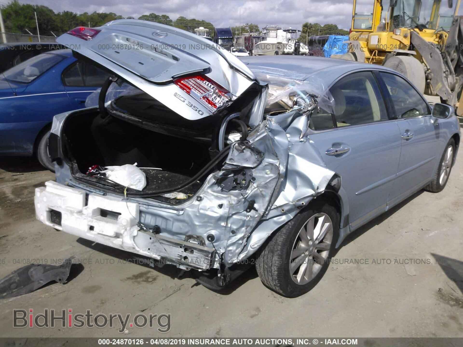 2011 LEXUS ES - VIN: JTHBK1EG8B2470474 - Фото 4
