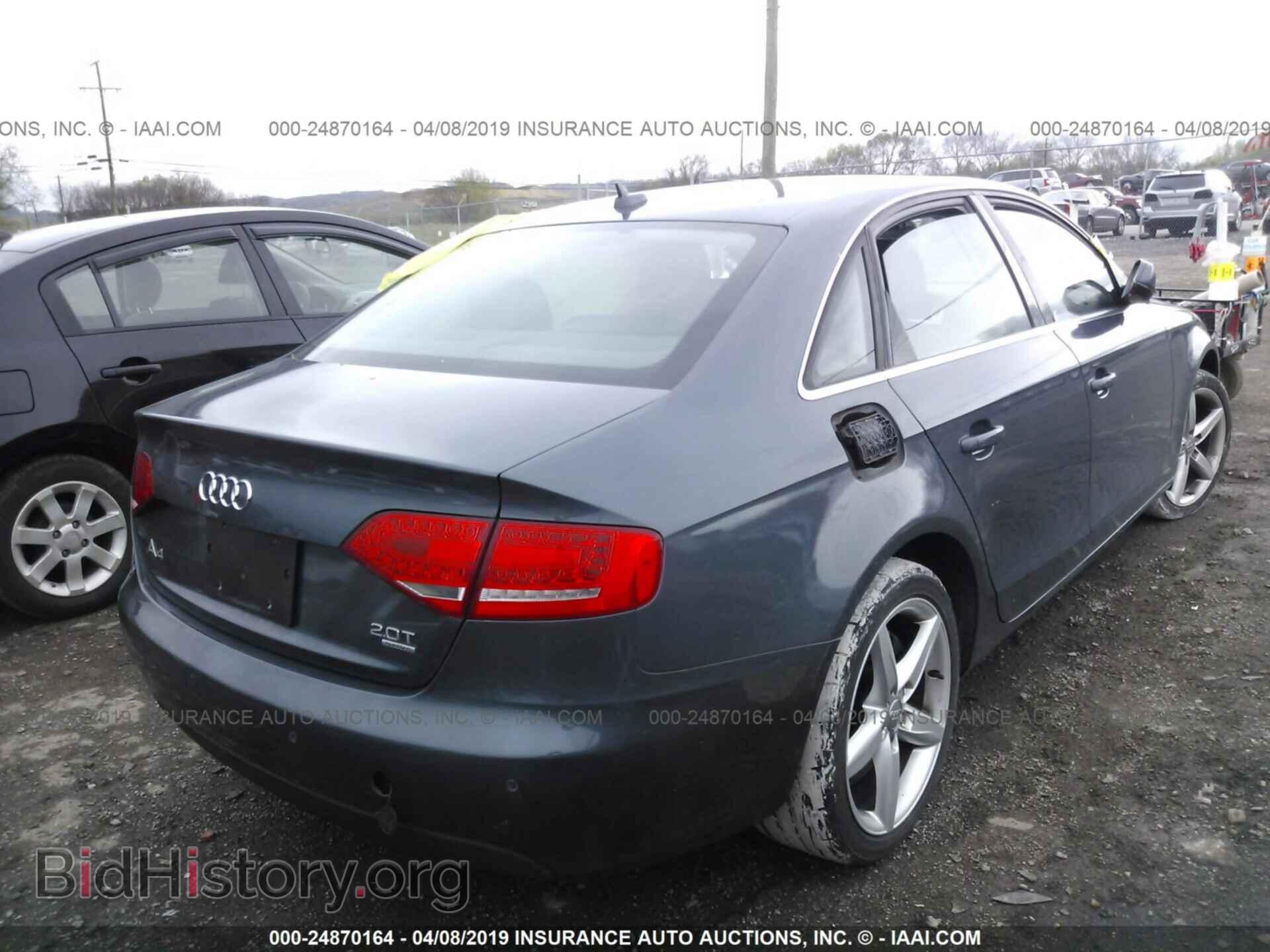 2011 AUDI A4 - VIN: WAUFFAFL2BA103818 - Фото 4