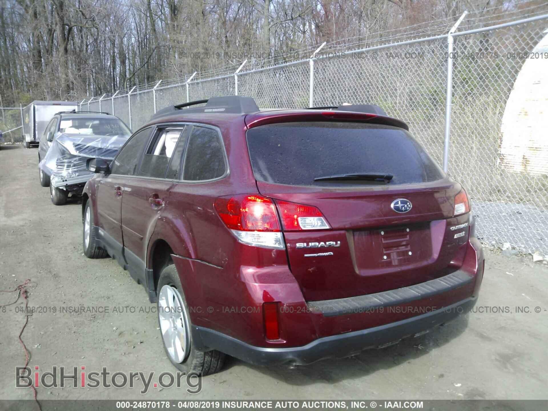 2012 SUBARU OUTBACK - VIN: 4S4BRBCC3C3250119 - Фото 3