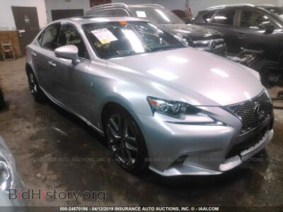 2015 Lexus IS 250, серебристый — VIN JTHCF1D23F5028902, IAAI