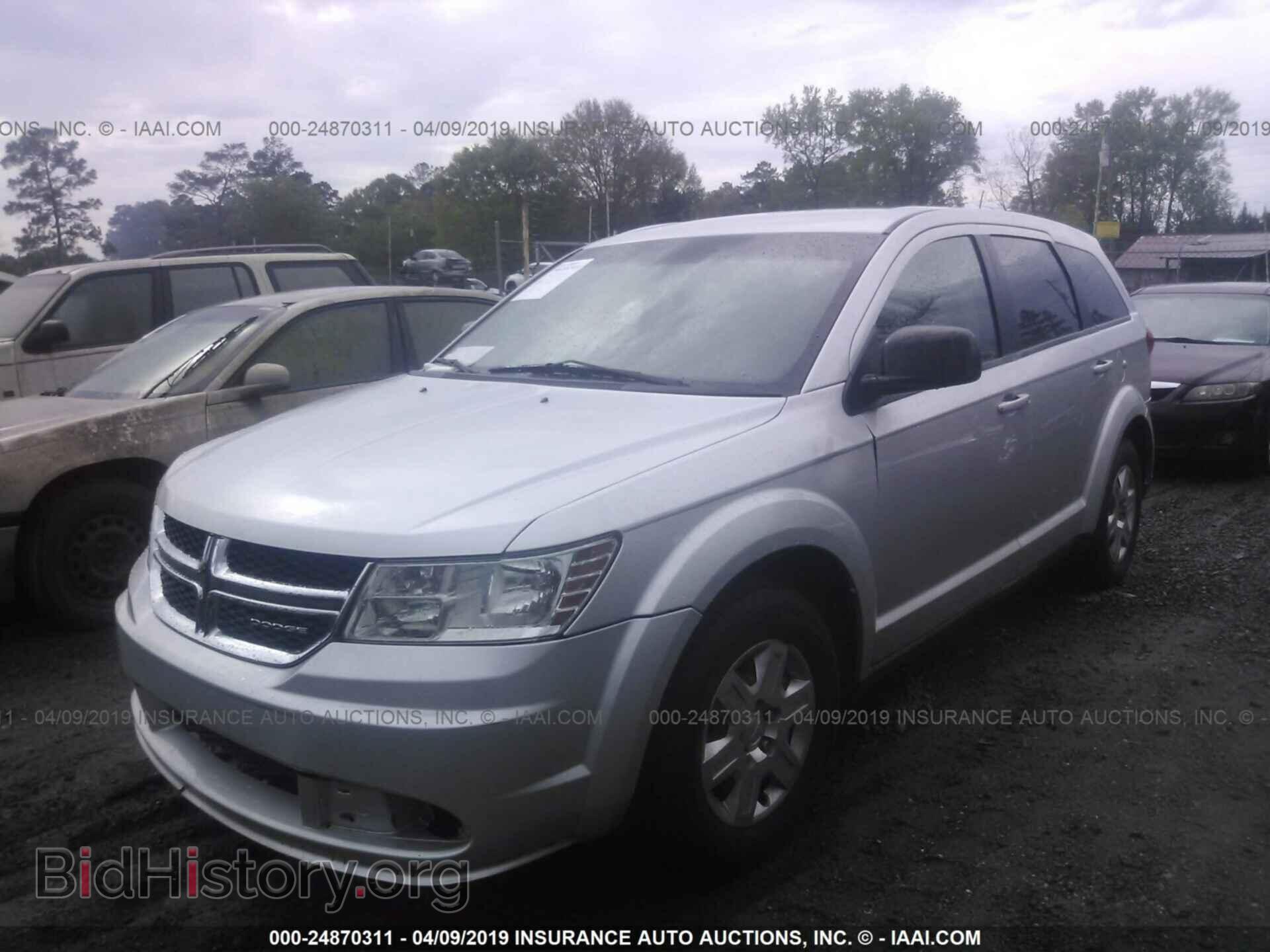2012 DODGE JOURNEY - VIN: 3C4PDCAB8CT162857 - Фото 2