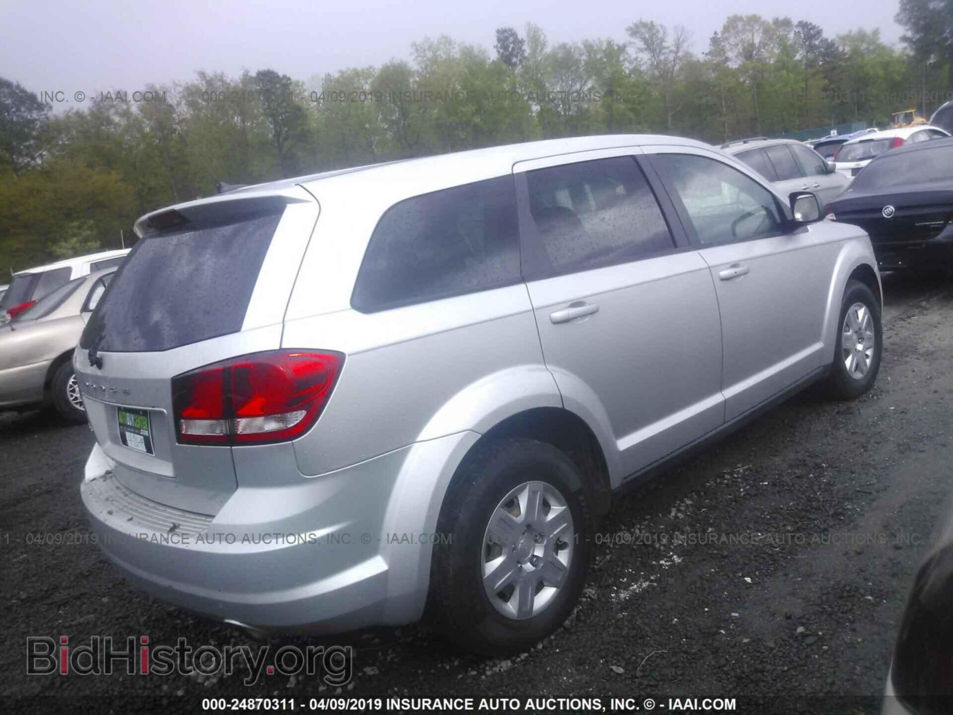 2012 DODGE JOURNEY - VIN: 3C4PDCAB8CT162857 - Фото 4