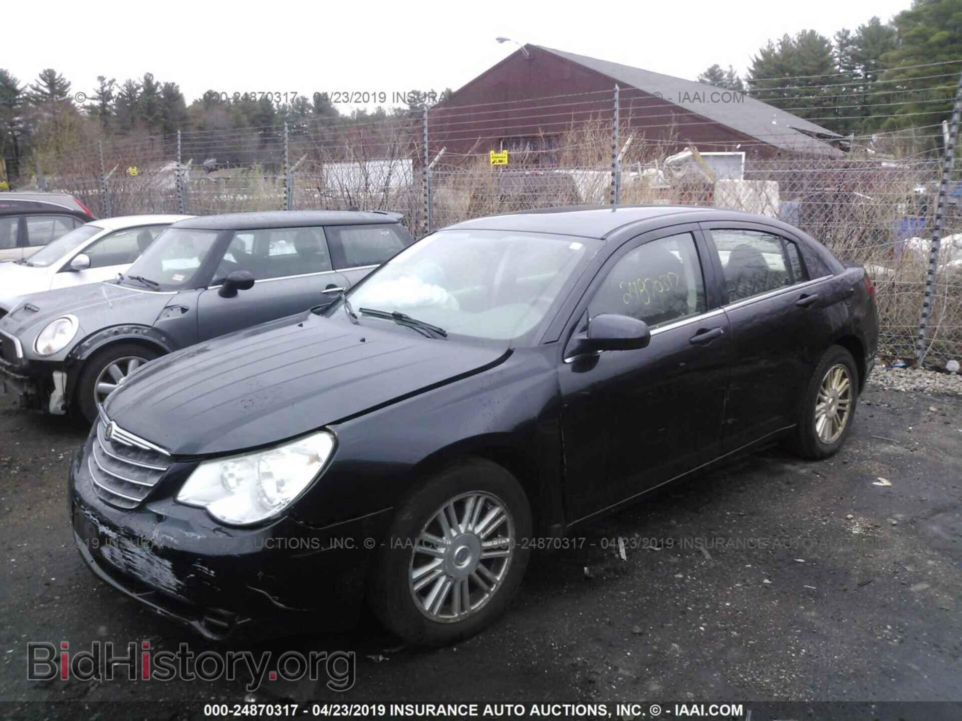 2007 CHRYSLER SEBRING - VIN: 1C3LC56K17N532000 - Фото 2