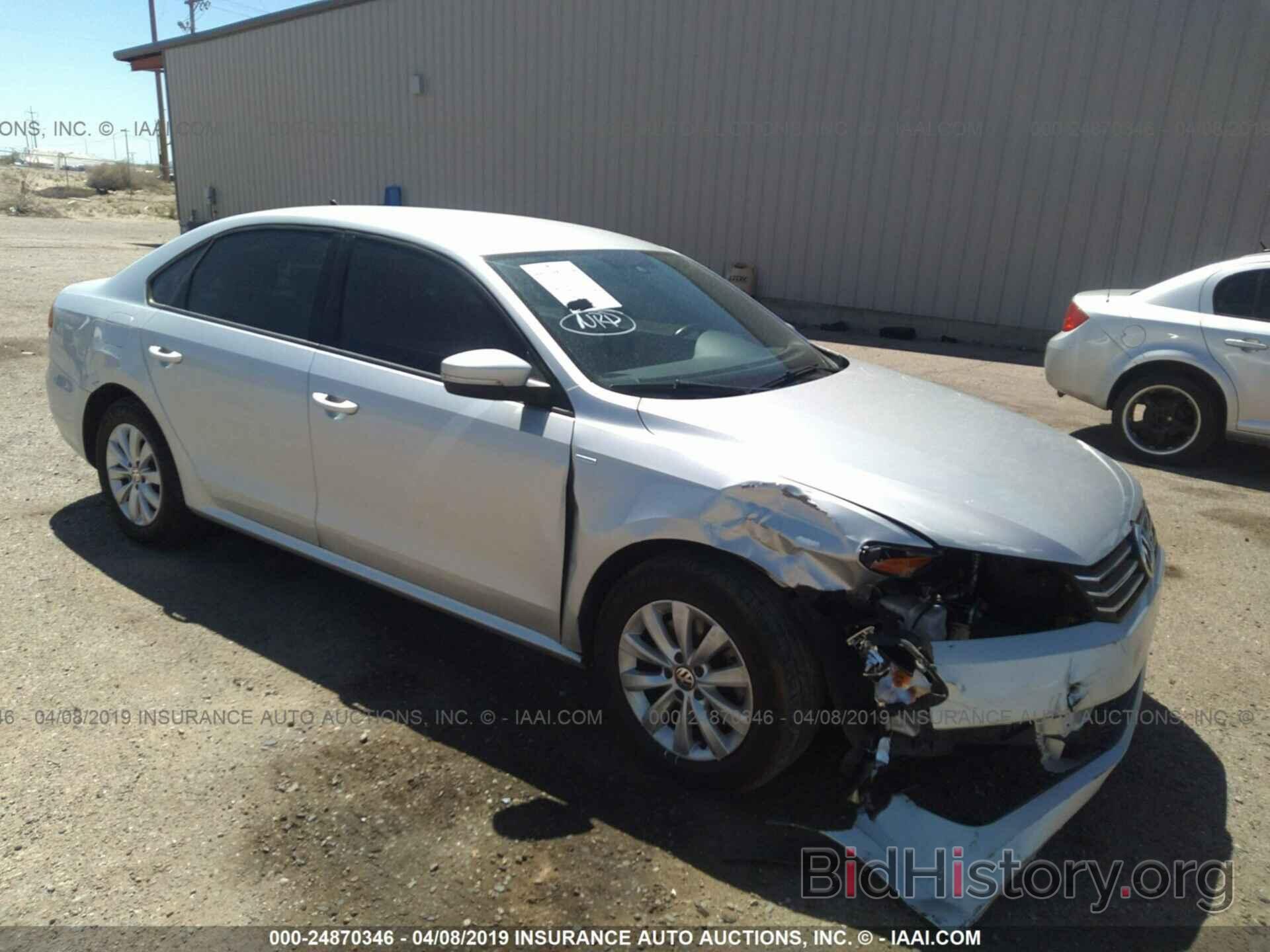 Photo 1VWAT7A32FC057690 - VOLKSWAGEN PASSAT 2015