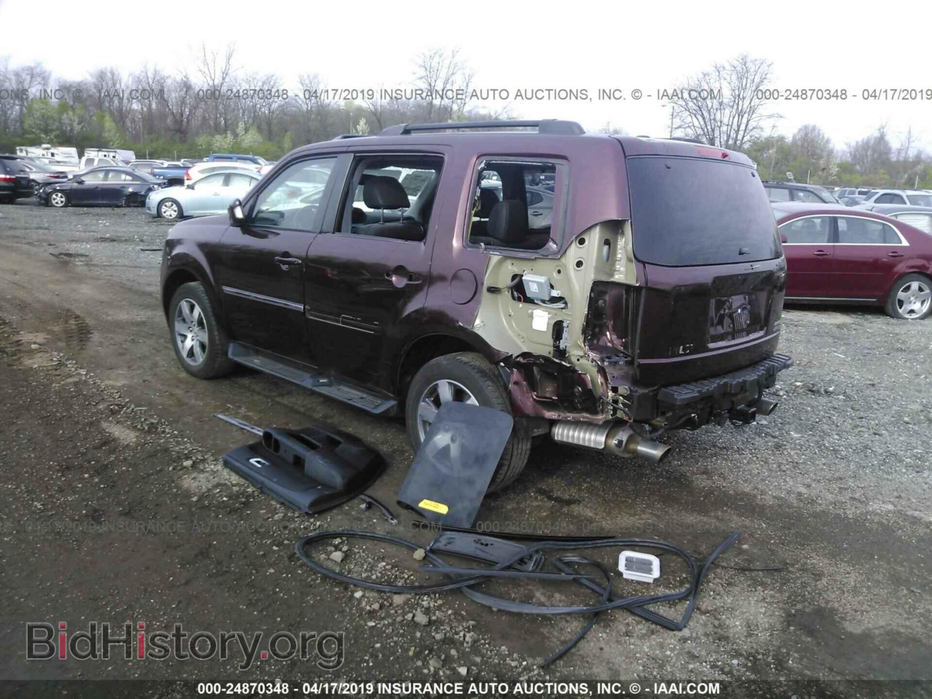 2013 HONDA PILOT - VIN: 5FNYF4H9XDB057440 - Фото 3
