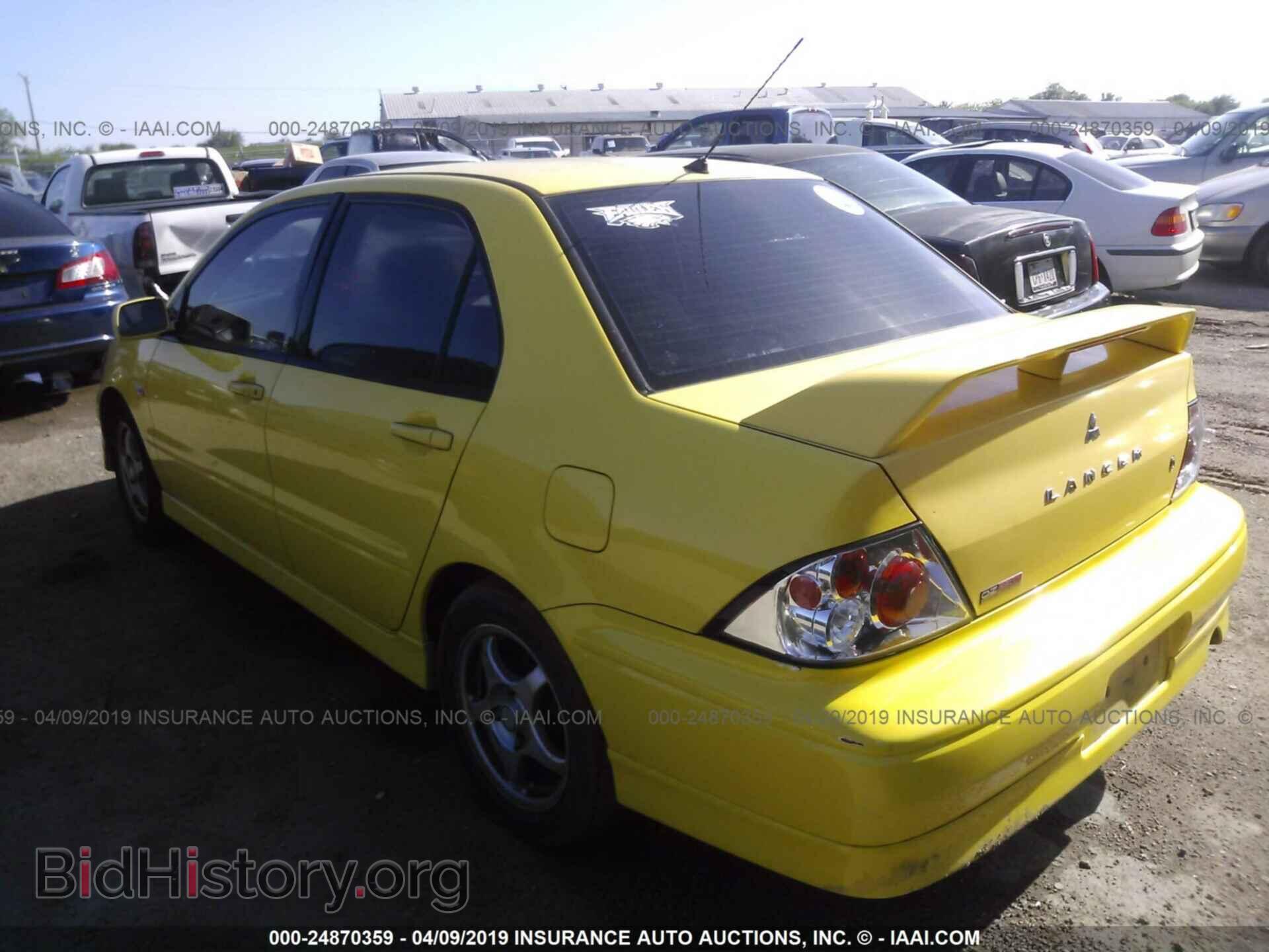 2003 MITSUBISHI LANCER - VIN: JA3AJ86E93U073799 - Фото 3