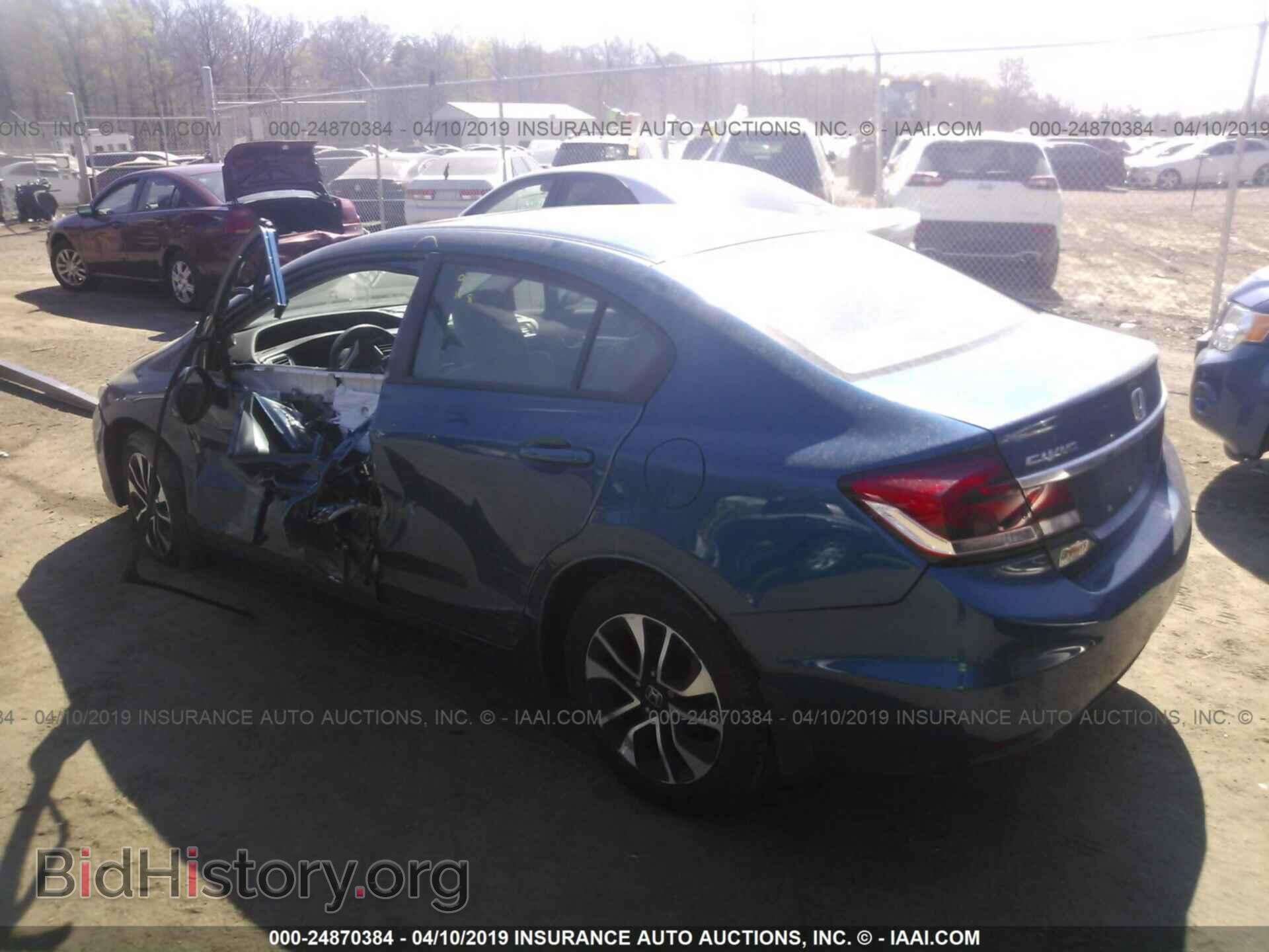 2013 HONDA CIVIC - VIN: 2HGFB2F97DH500181 - Фото 3