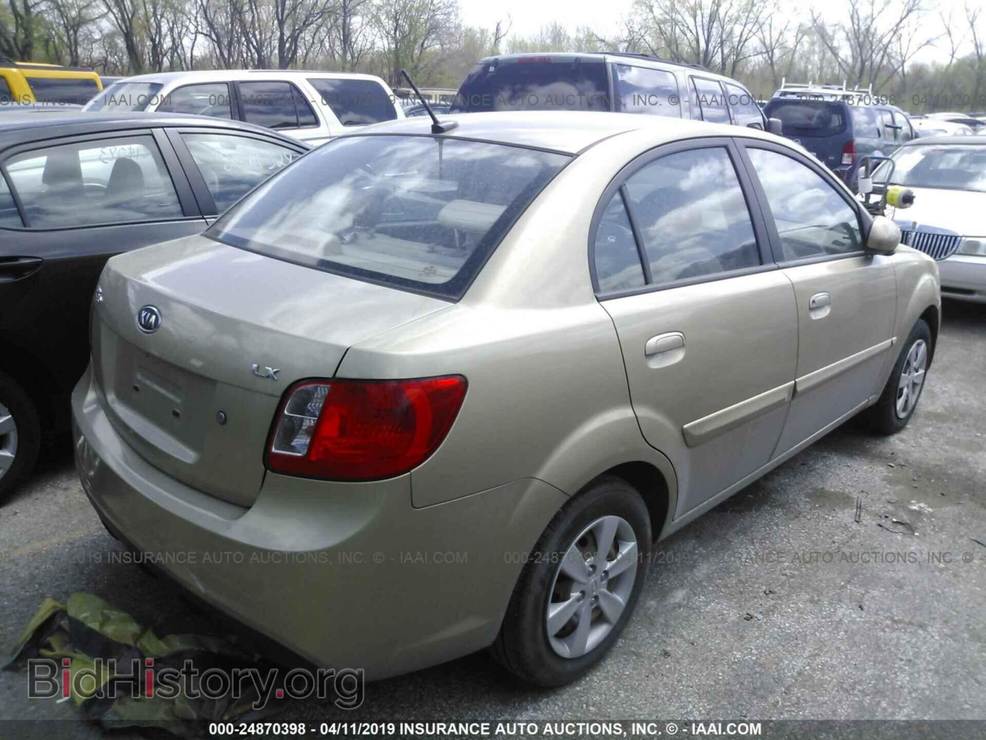 2011 KIA RIO - VIN: KNADH4A32B6734873 - Фото 4