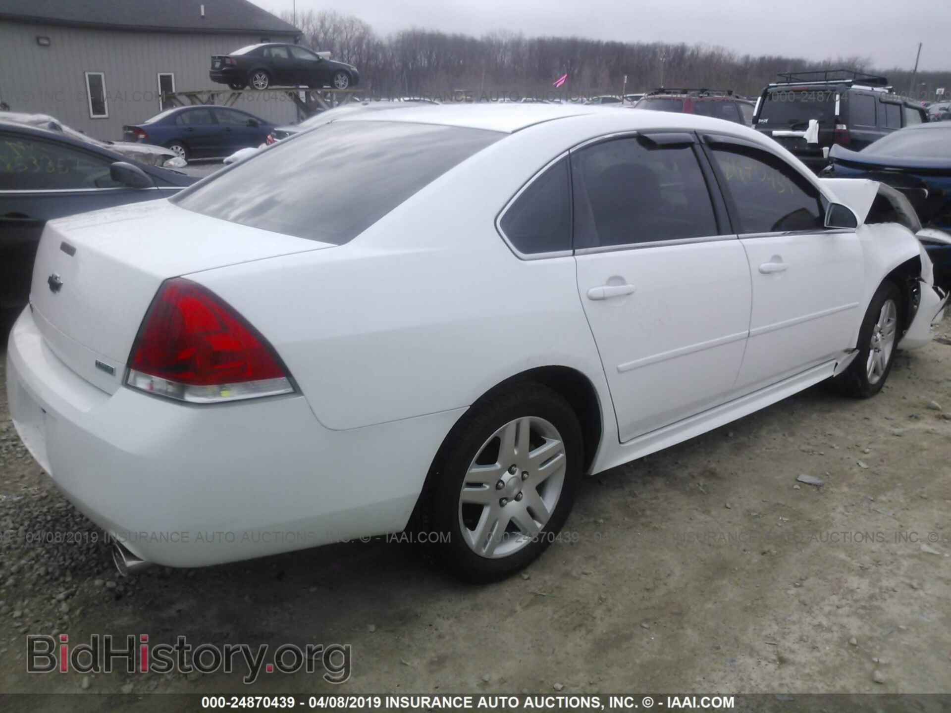 2012 CHEVROLET IMPALA - VIN: 2G1WG5E3XC1238087 - Фото 4