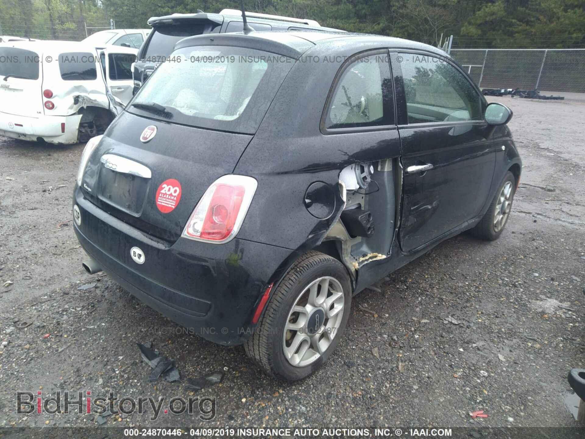 2015 FIAT 500 - VIN: 3C3CFFAR5FT624498 - Фото 4