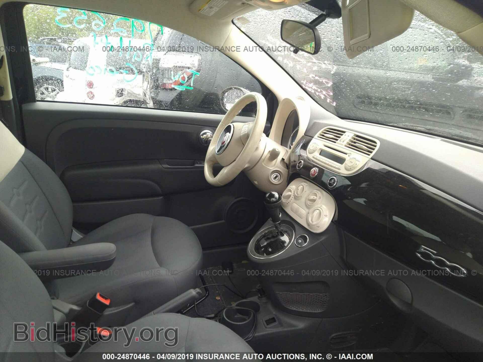 2015 FIAT 500 - VIN: 3C3CFFAR5FT624498 - Фото 5