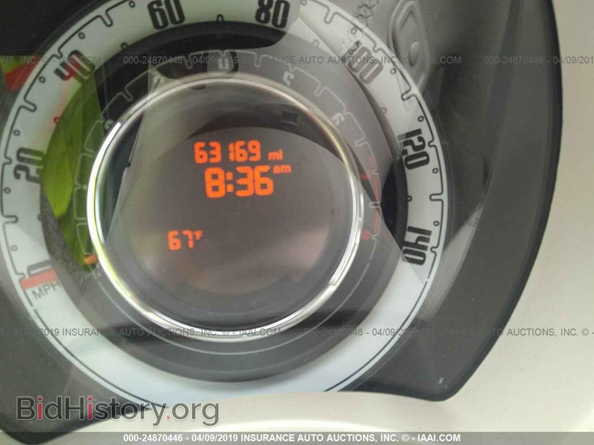 2015 FIAT 500 - VIN: 3C3CFFAR5FT624498 - Фото 7