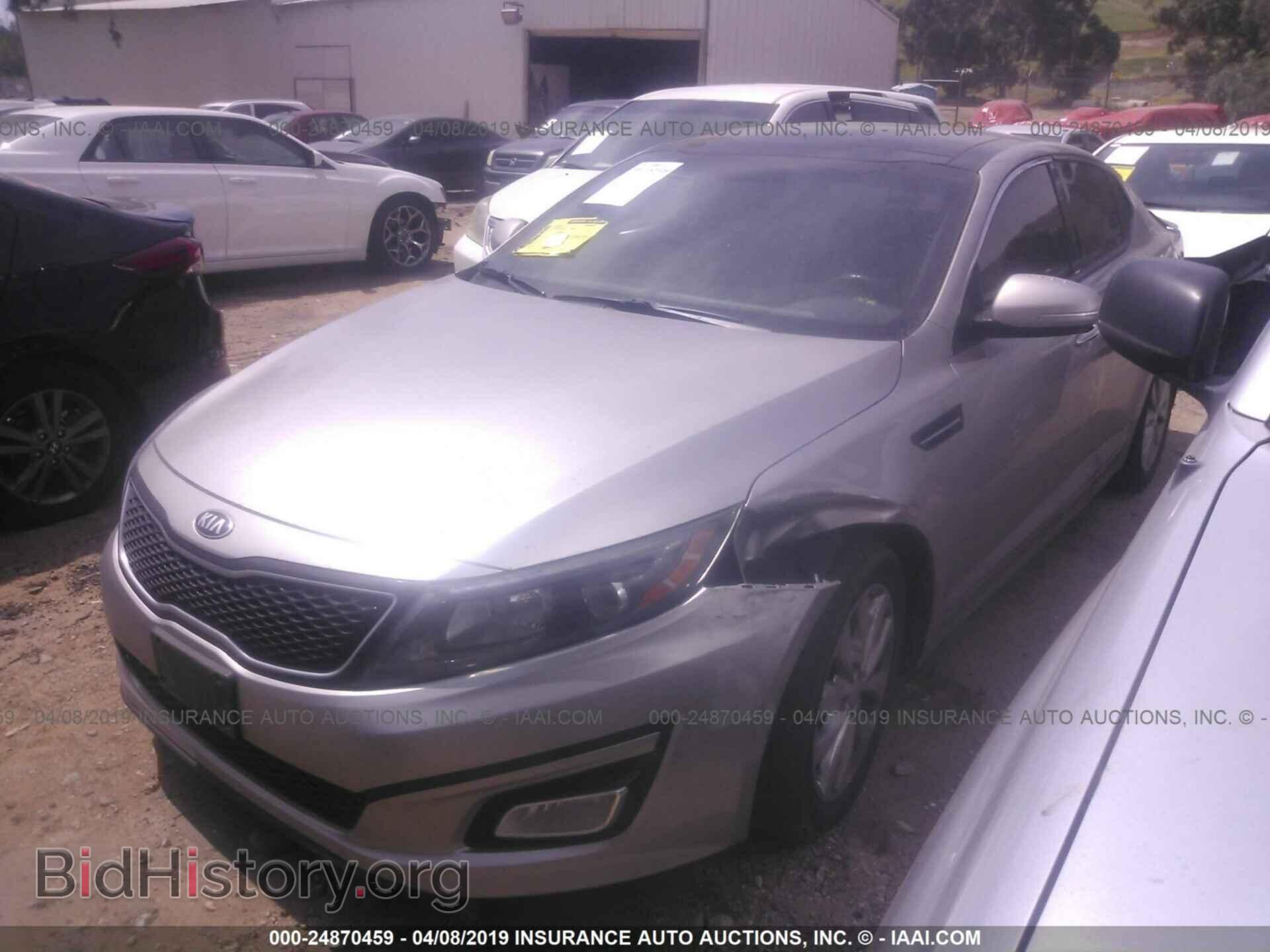 2014 KIA OPTIMA - VIN: 5XXGN4A76EG280757 - Photo 2
