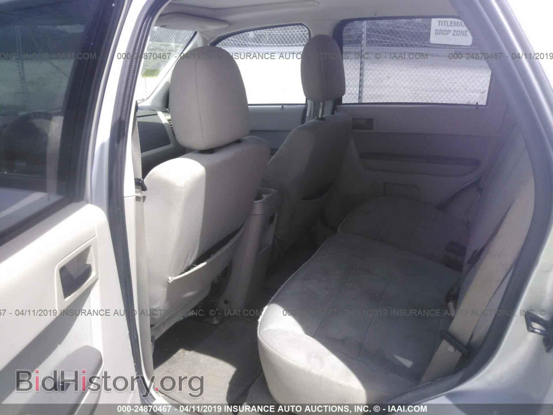 2012 FORD ESCAPE - VIN: 1FMCU0DG7CKC59789 - Фото 8