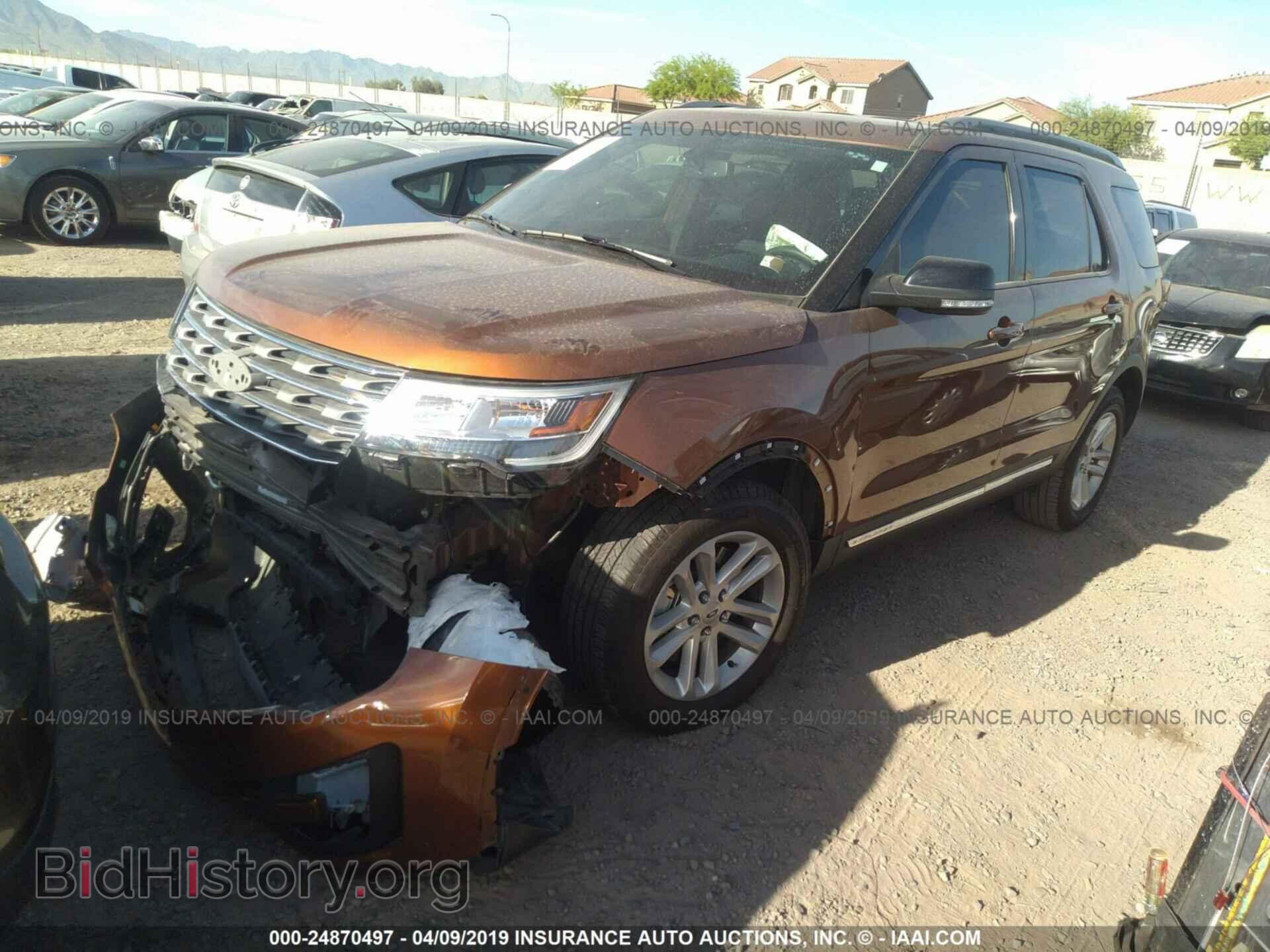 2017 FORD EXPLORER - VIN: 1FM5K7D83HGE38776 - Фото 2