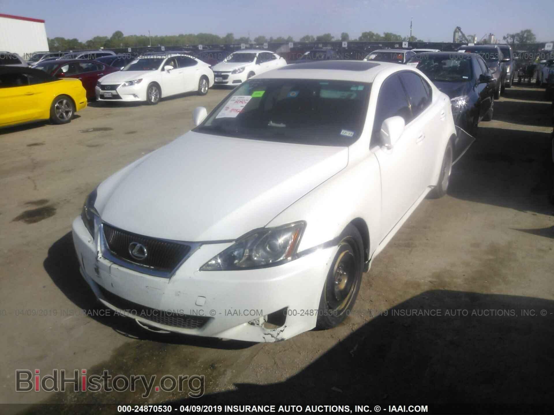 2007 LEXUS IS - VIN: JTHBK262075042932 - Фото 2