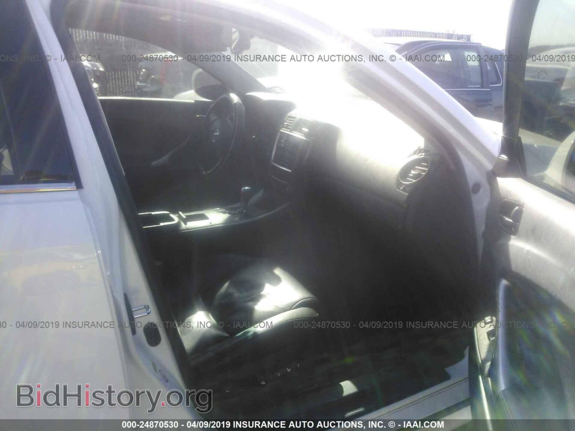 2007 LEXUS IS - VIN: JTHBK262075042932 - Фото 5