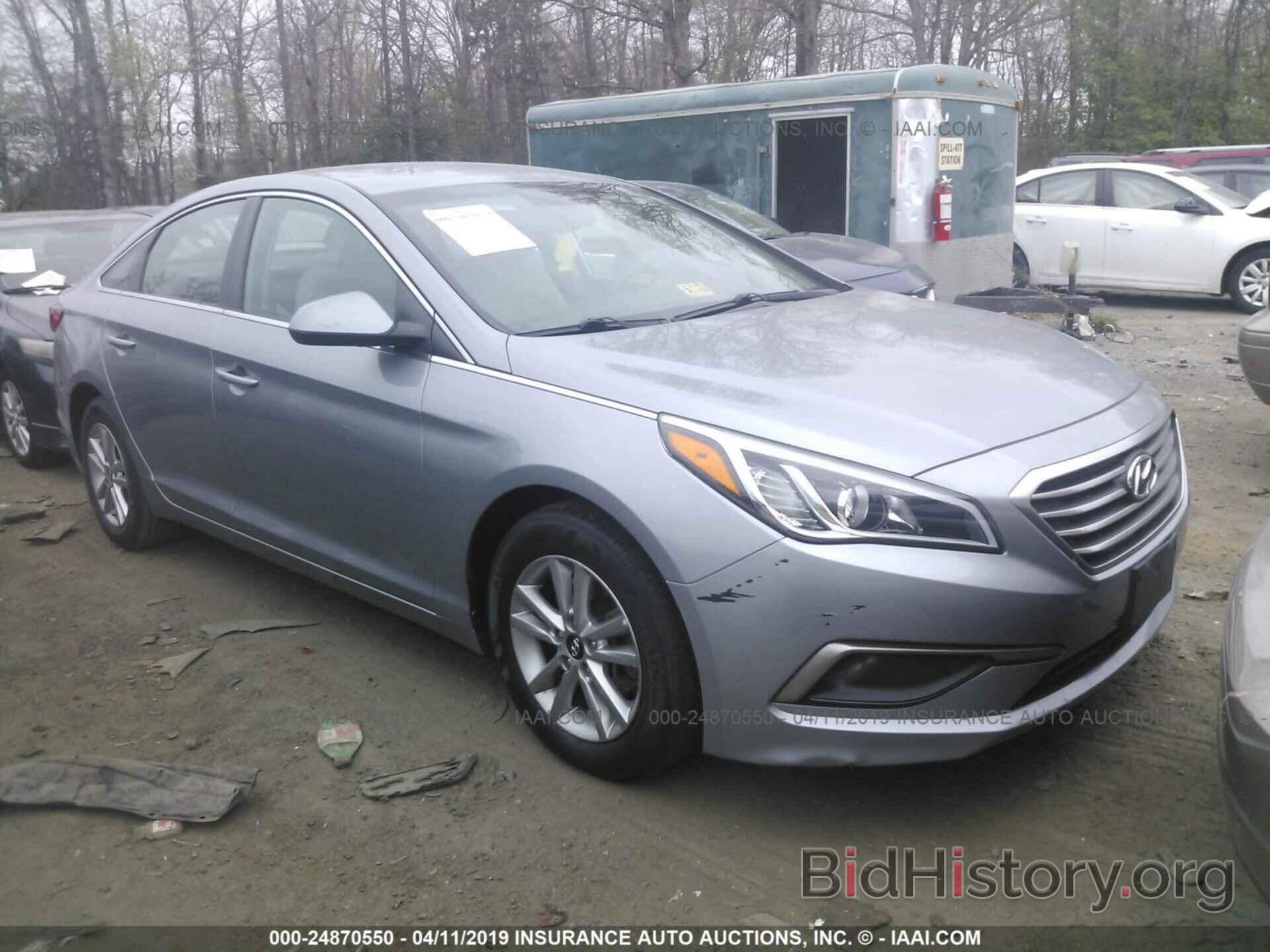 Фотография 5NPE24AF7GH308774 - HYUNDAI SONATA 2016