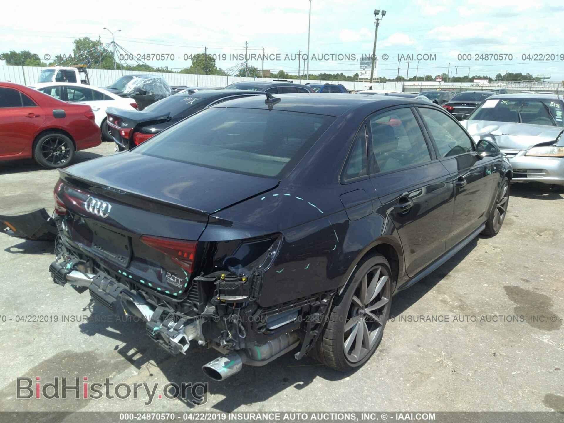 2018 AUDI A4 - VIN: WAUENAF43JA146117 - Photo 4