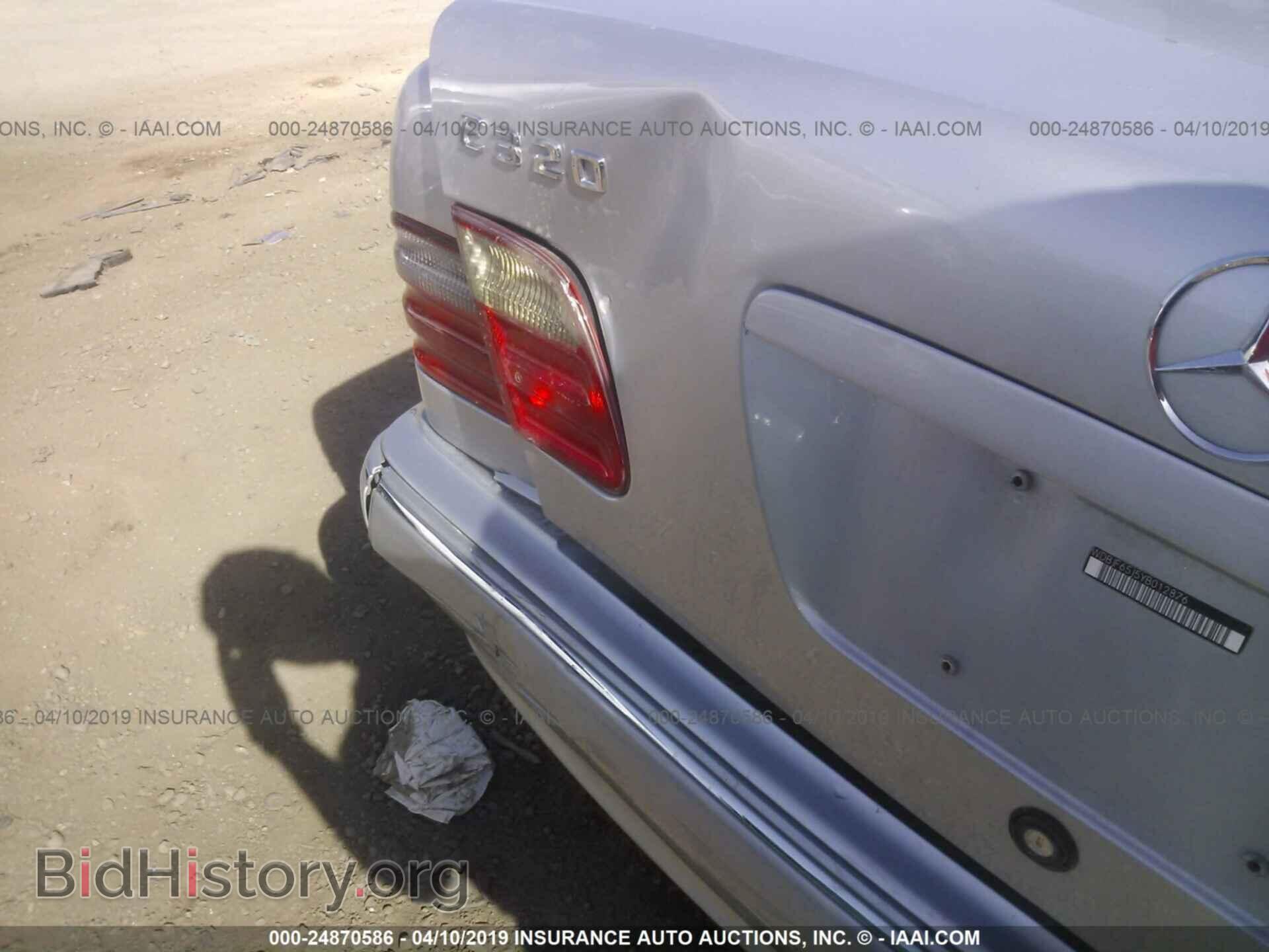 2000 MERCEDES-BENZ E - VIN: WDBJF65J5YB012876 - Фото 6