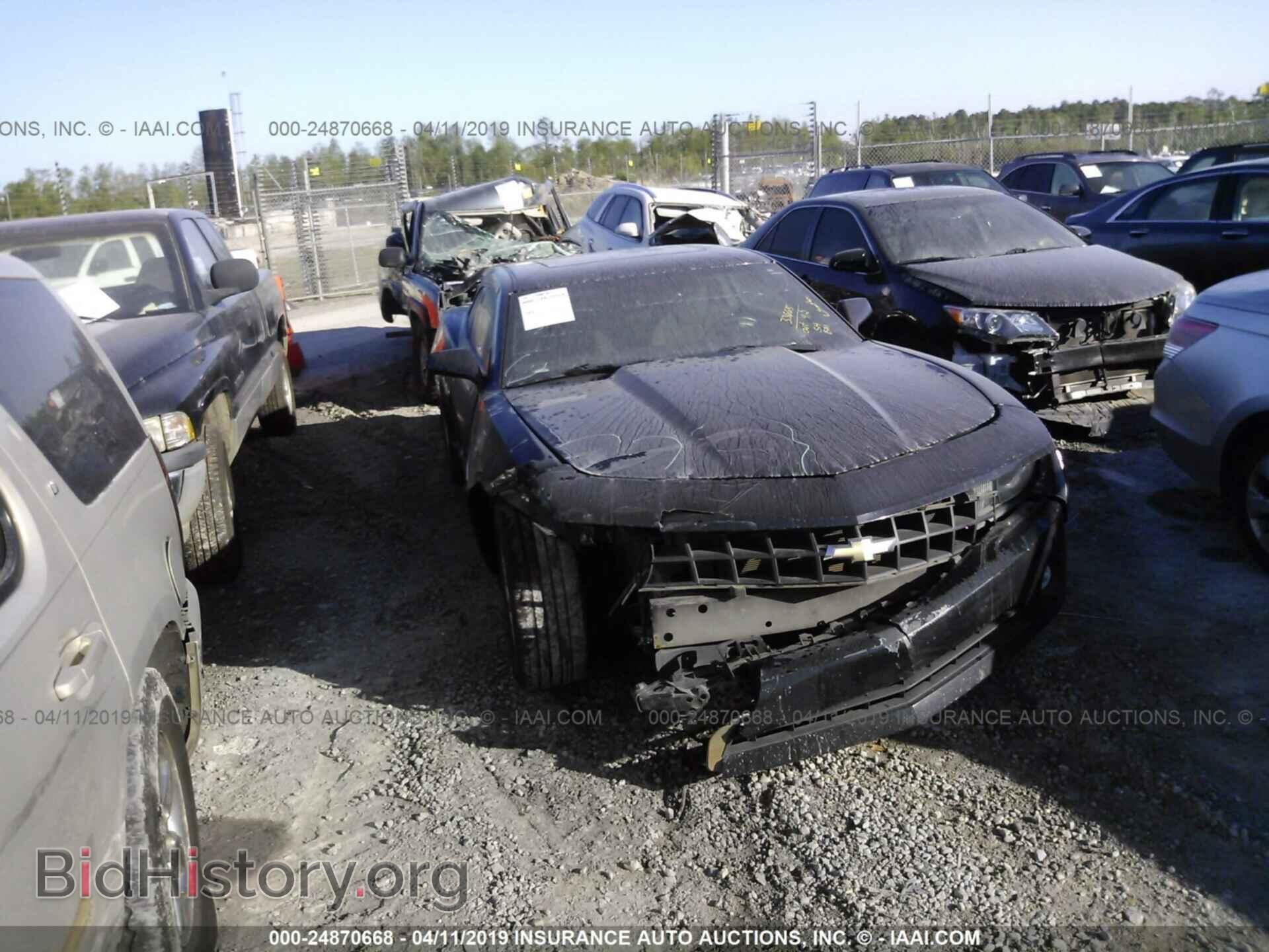 Photo 2G1FB1E34D9212126 - CHEVROLET CAMARO 2013