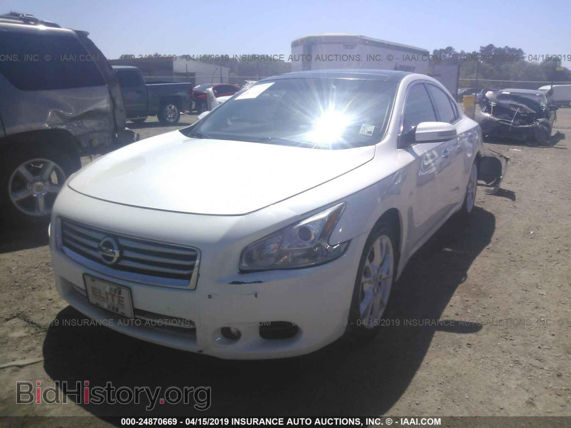 2013 NISSAN MAXIMA - VIN: 1N4AA5AP1DC815179 - Photo 2