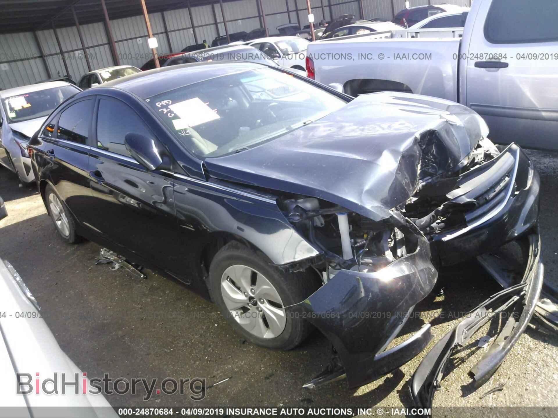 Фотография 5NPEB4AC5EH817393 - HYUNDAI SONATA 2014