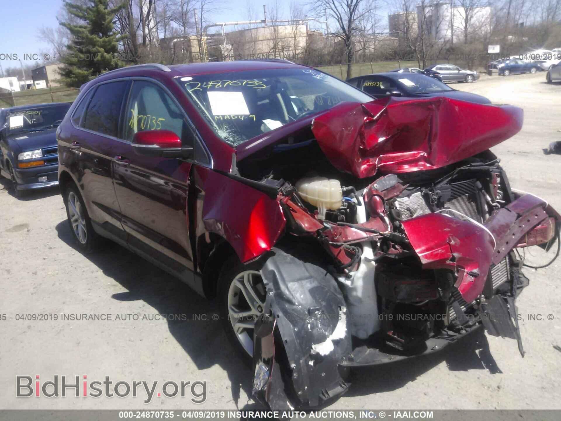 Фотография 2FMTK4K97FBB10315 - FORD EDGE 2015