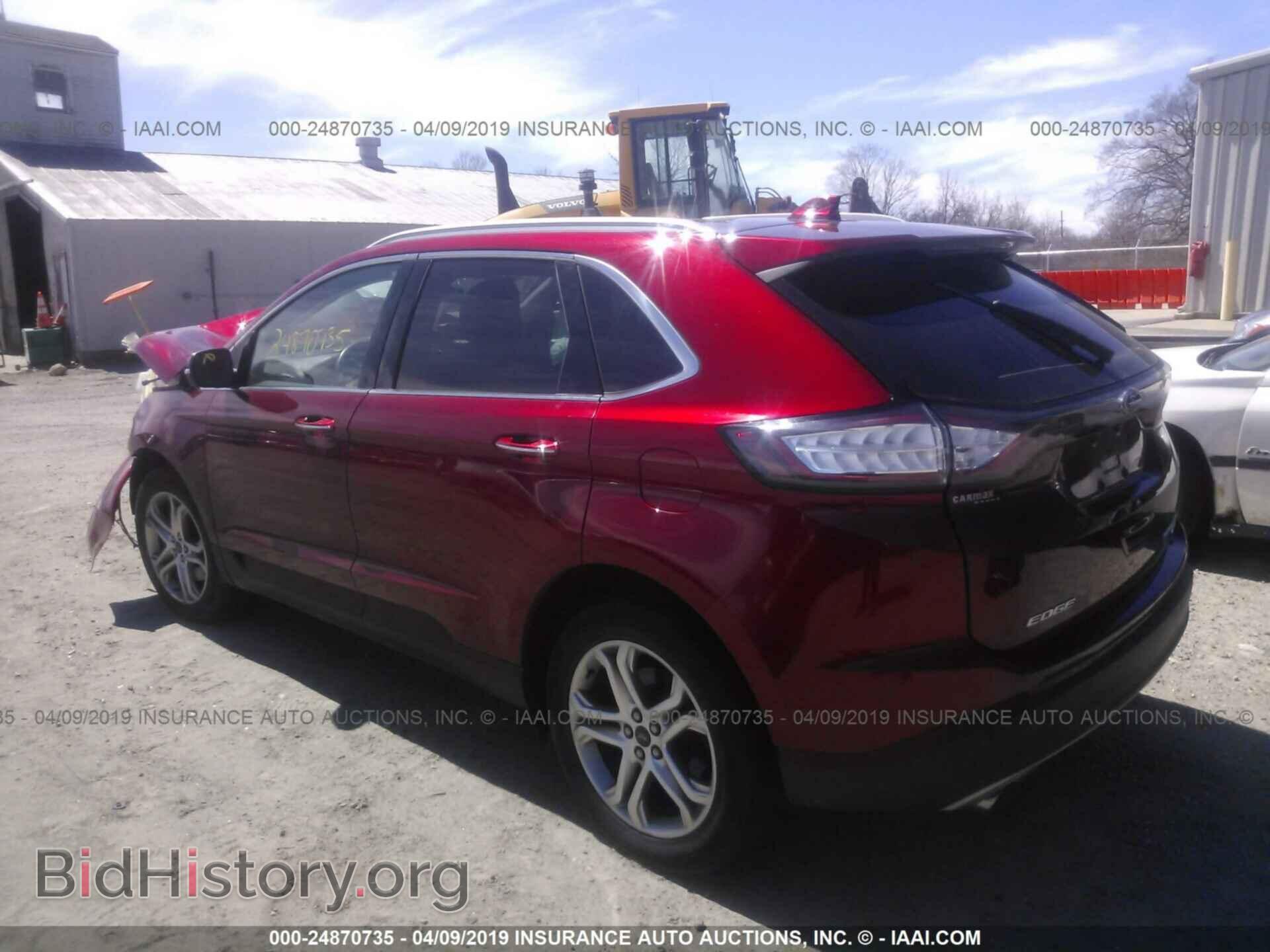 2015 FORD EDGE - VIN: 2FMTK4K97FBB10315 - Фото 3