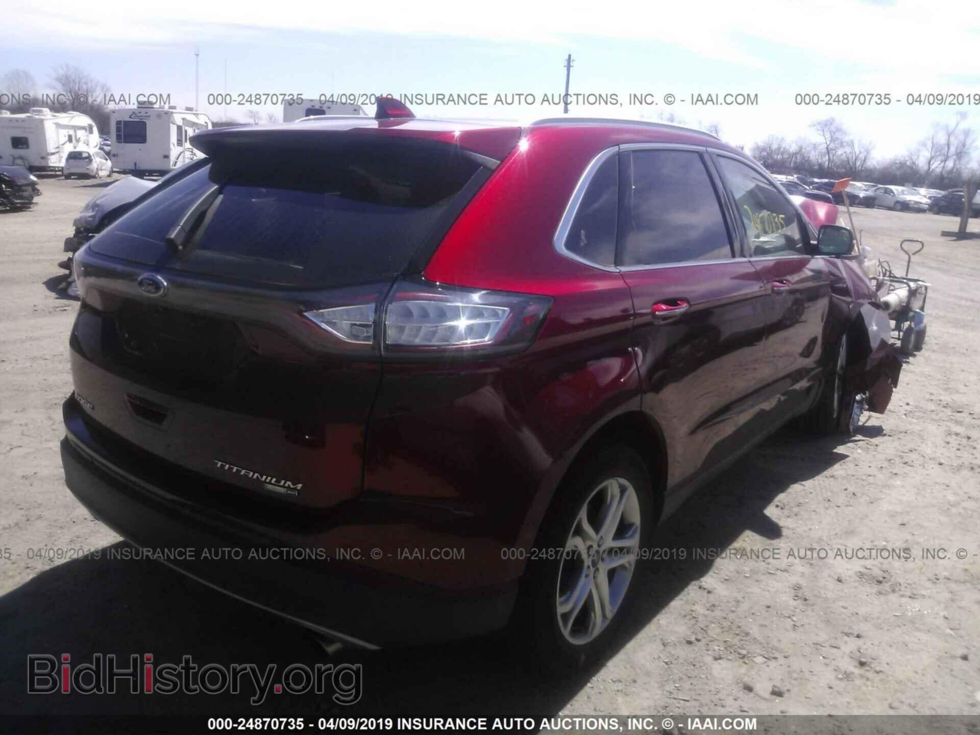 2015 FORD EDGE - VIN: 2FMTK4K97FBB10315 - Фото 4