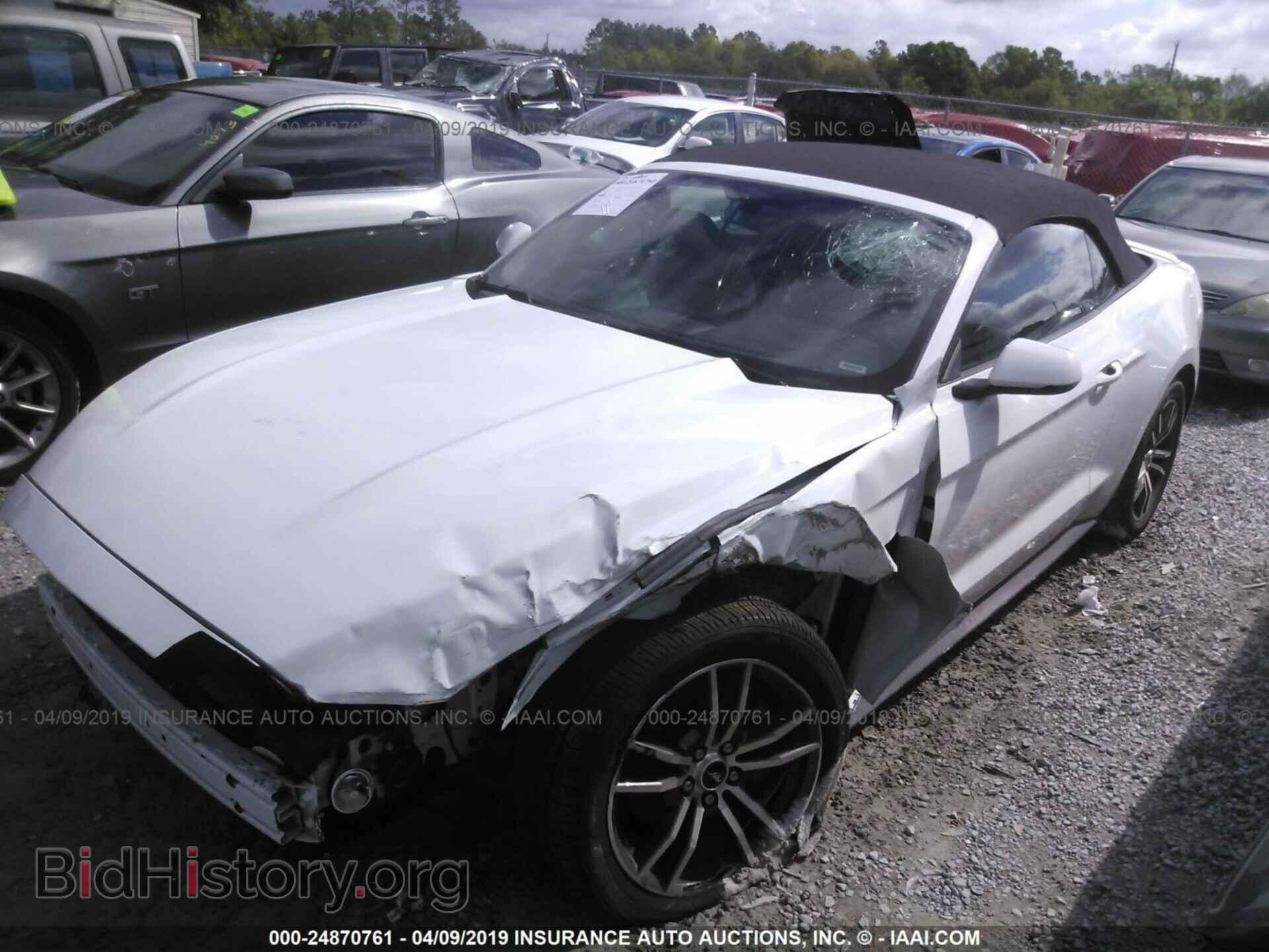 2017 FORD MUSTANG - VIN: 1FATP8UH8H5278849 - Фото 2