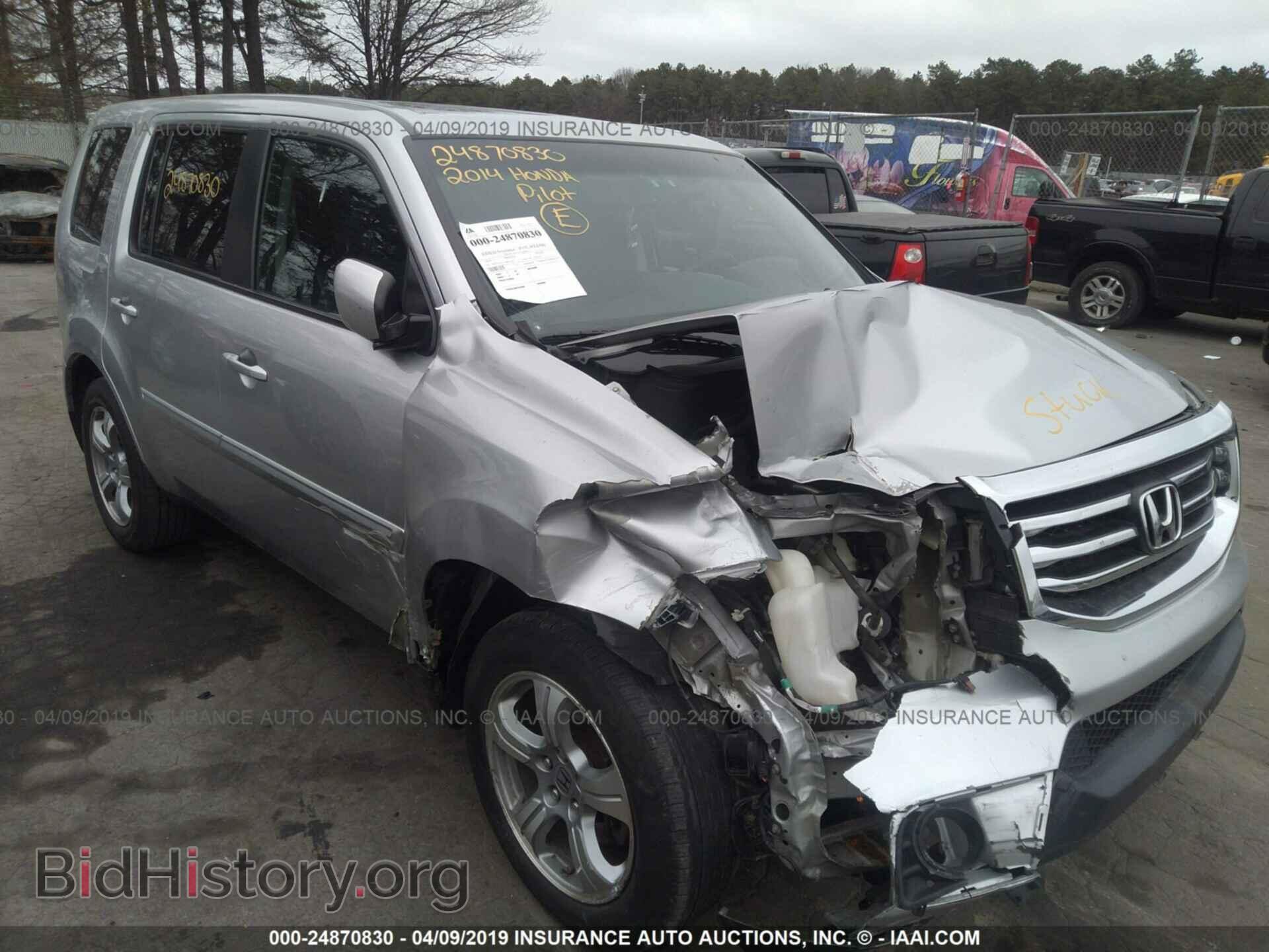 Photo 5FNYF4H51EB044249 - HONDA PILOT 2014