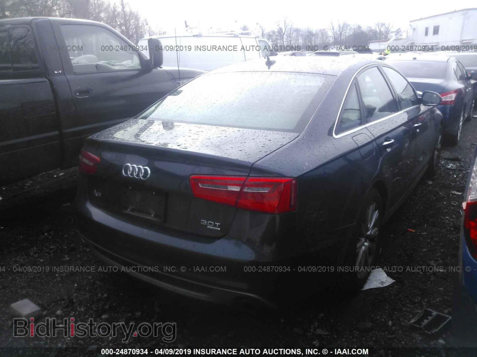 2012 AUDI A6 - VIN: WAUBGBFC7CN009137 - Фото 4