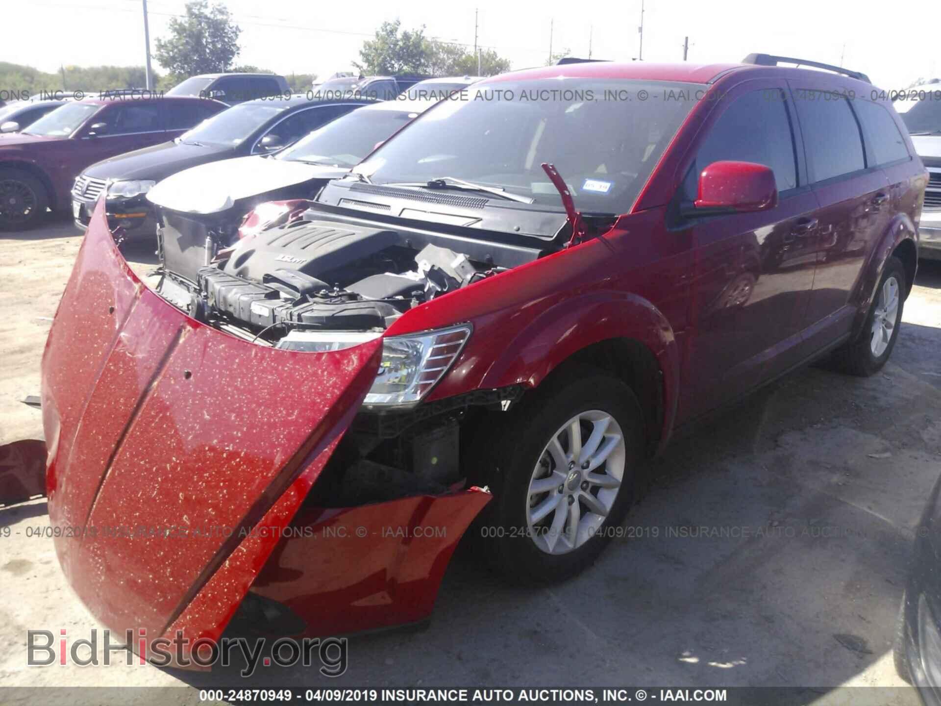 2013 DODGE JOURNEY - VIN: 3C4PDCBG0DT614201 - Photo 2