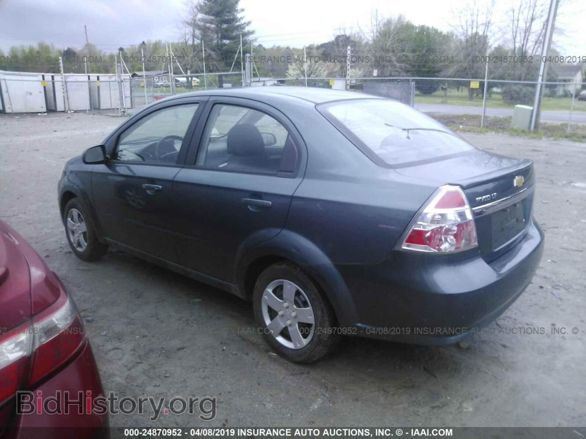 2011 CHEVROLET AVEO - VIN: KL1TD5DE0BB124322 - Фото 3