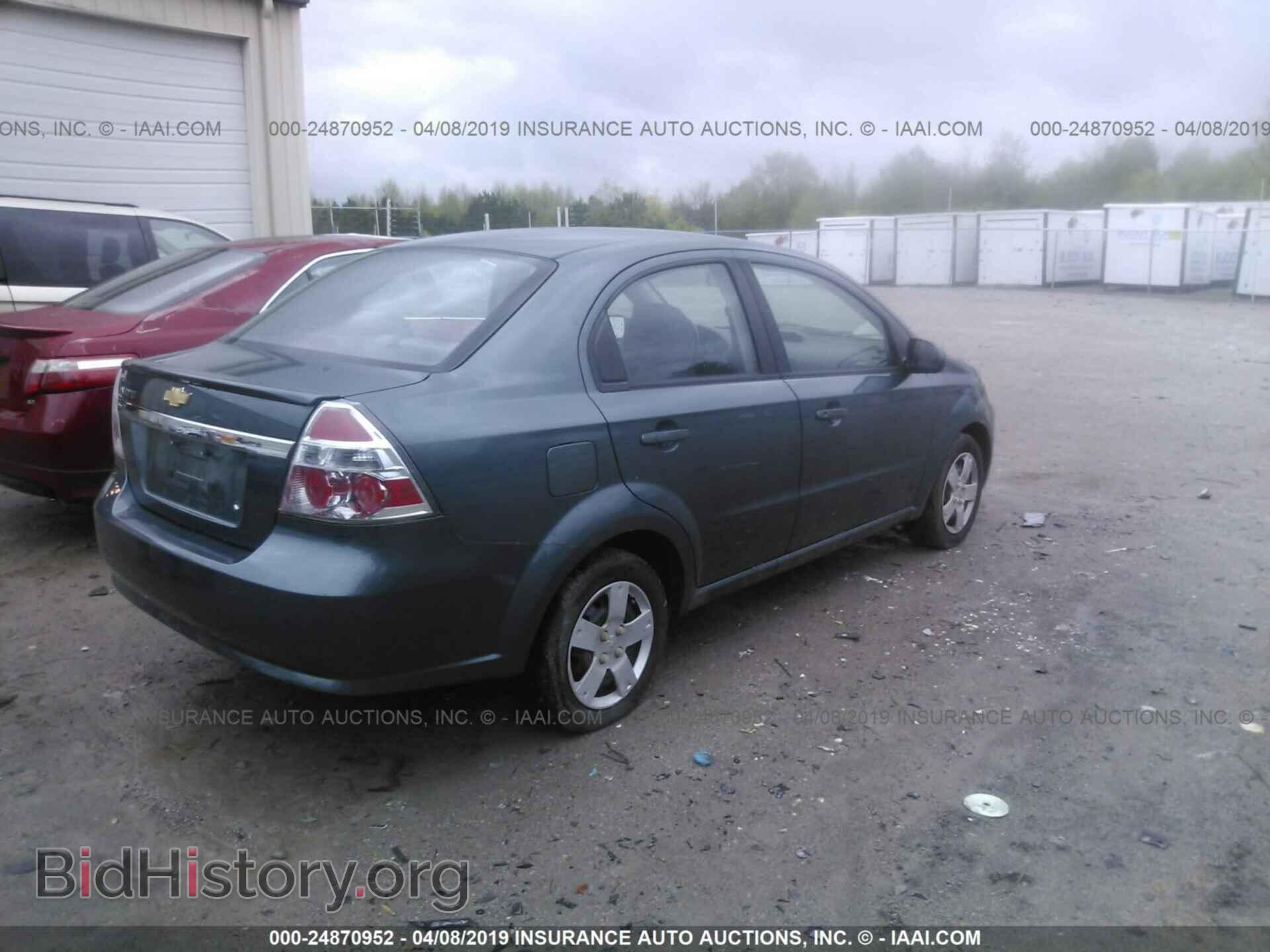 2011 CHEVROLET AVEO - VIN: KL1TD5DE0BB124322 - Фото 4