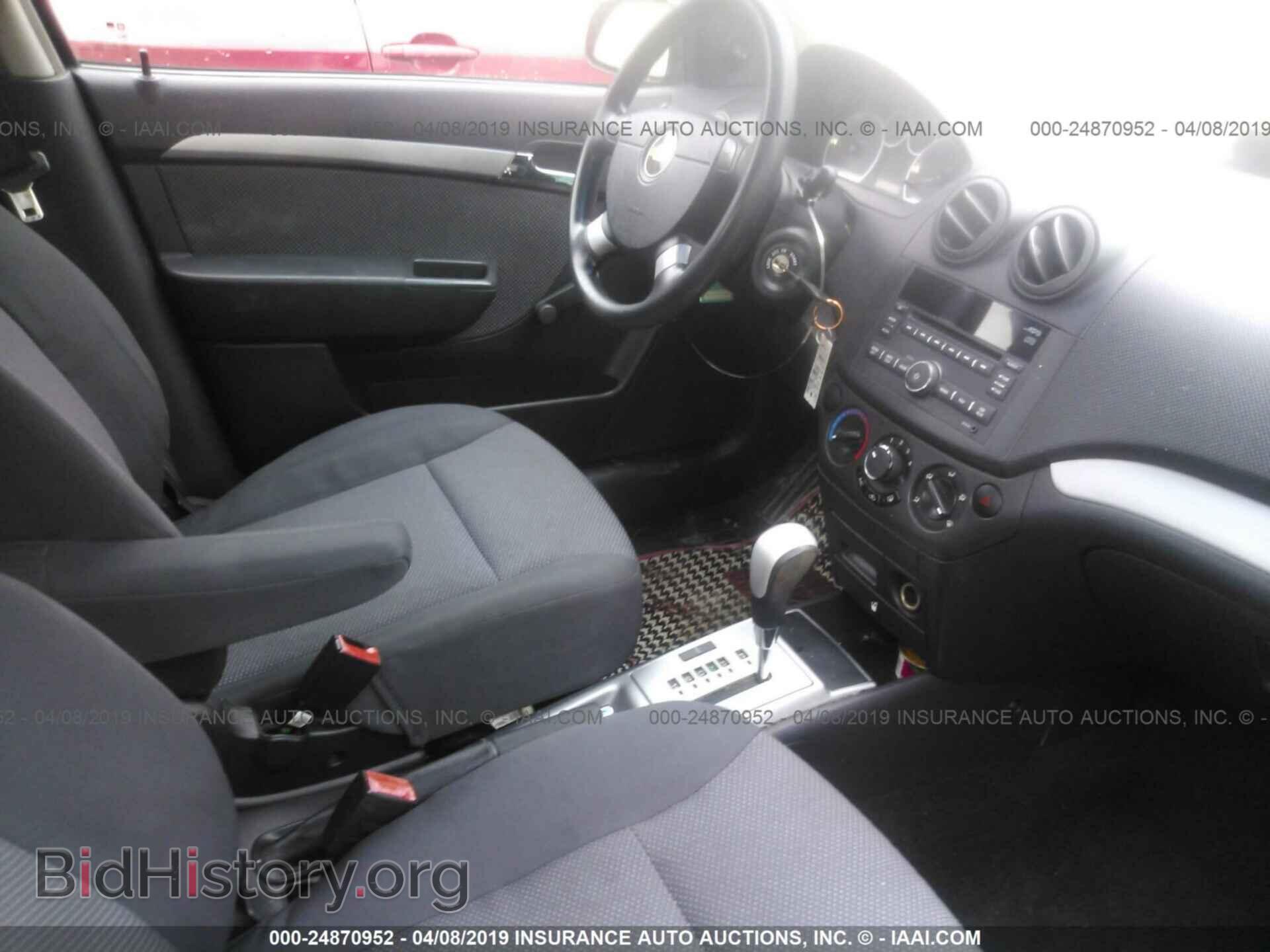 2011 CHEVROLET AVEO - VIN: KL1TD5DE0BB124322 - Фото 5