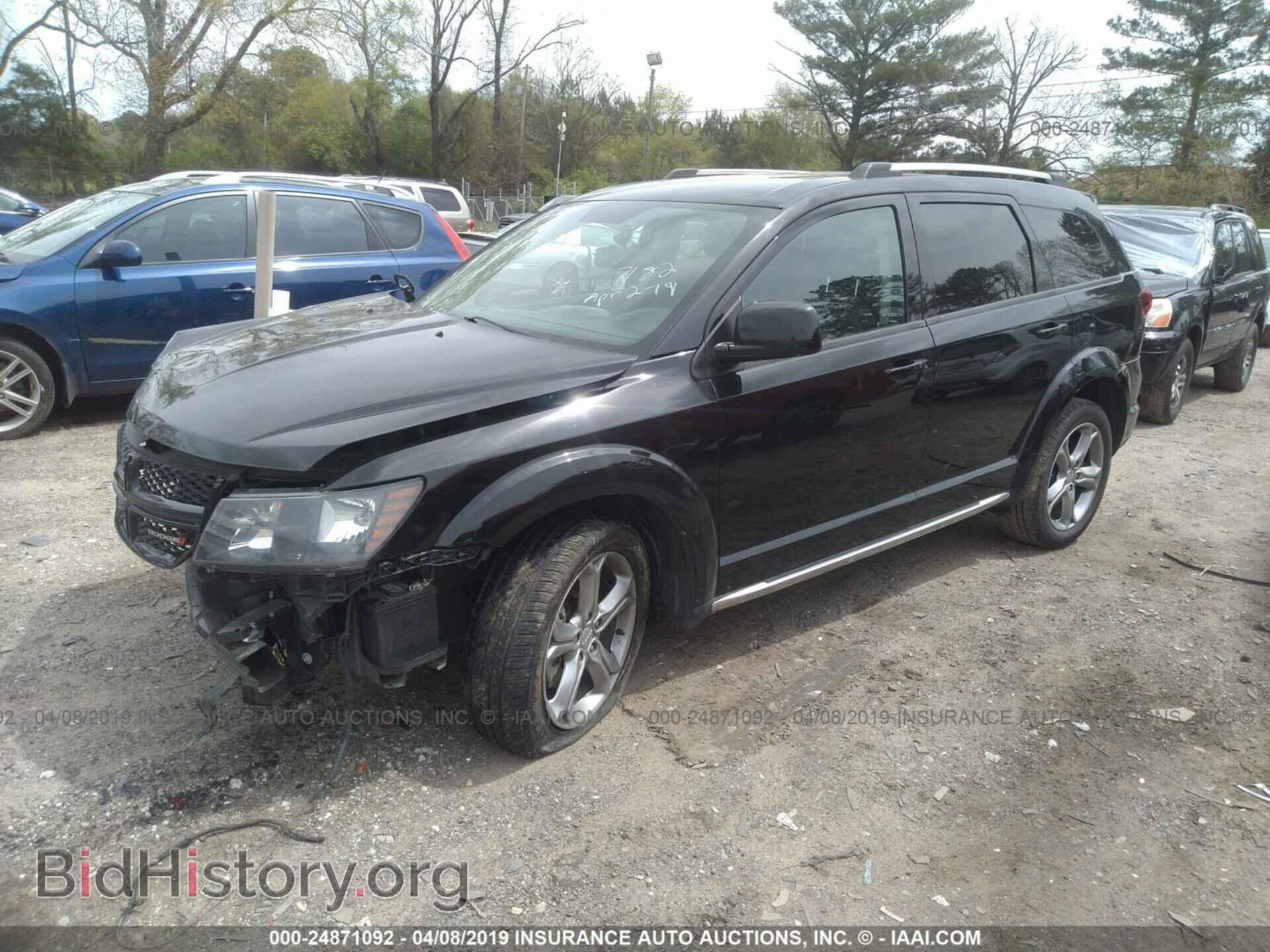 2017 DODGE JOURNEY - VIN: 3C4PDCGBXHT527182 - Фото 2