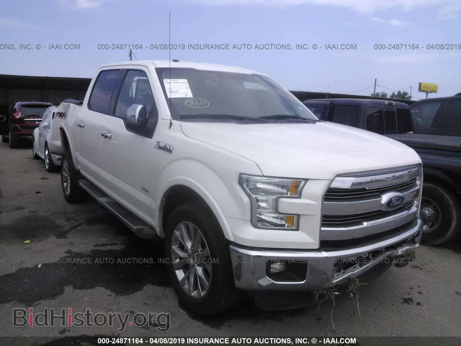 Фотография 1FTEW1EG8FKD25654 - FORD F150 2015