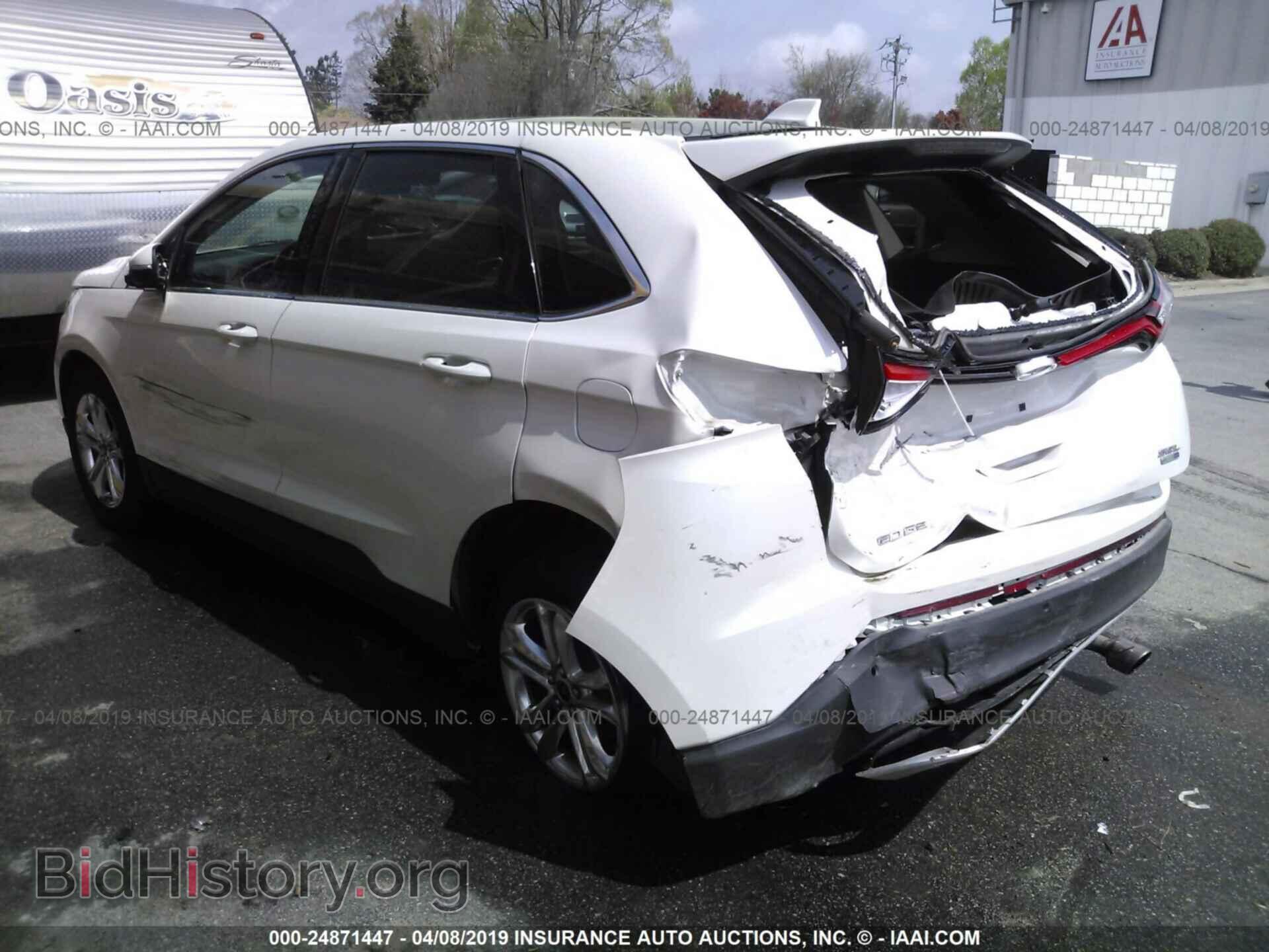 2015 FORD EDGE - VIN: 2FMTK4J90FBB74410 - Photo 3