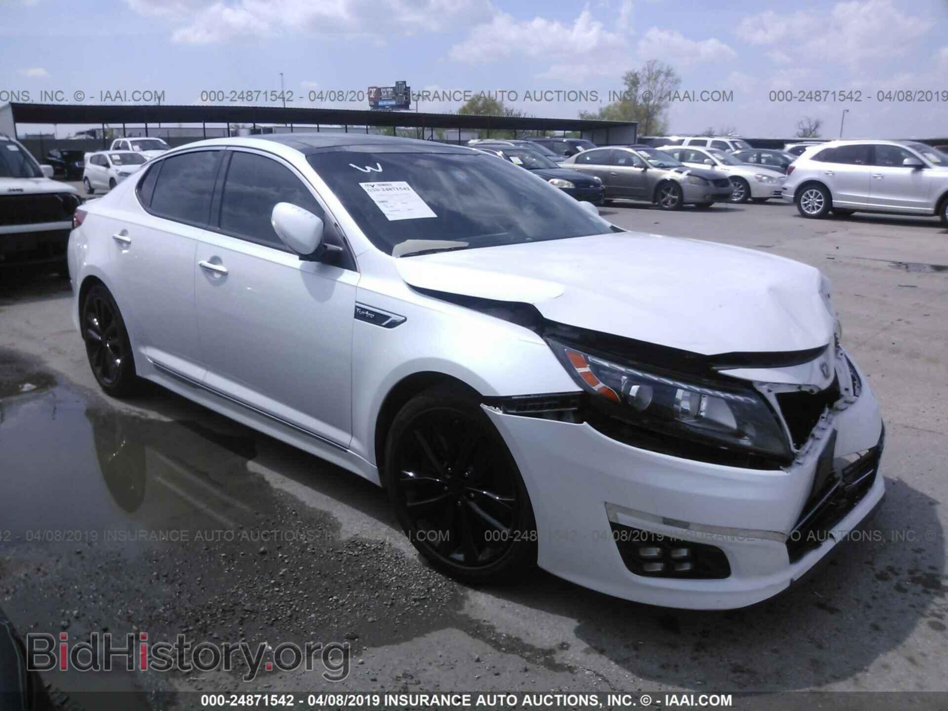 Фотография 5XXGR4A64EG344855 - KIA OPTIMA 2014
