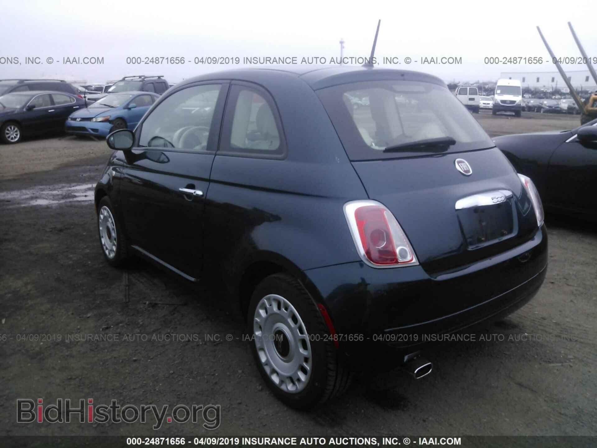 2013 FIAT 500 - VIN: 3C3CFFAR9DT649028 - Фото 3