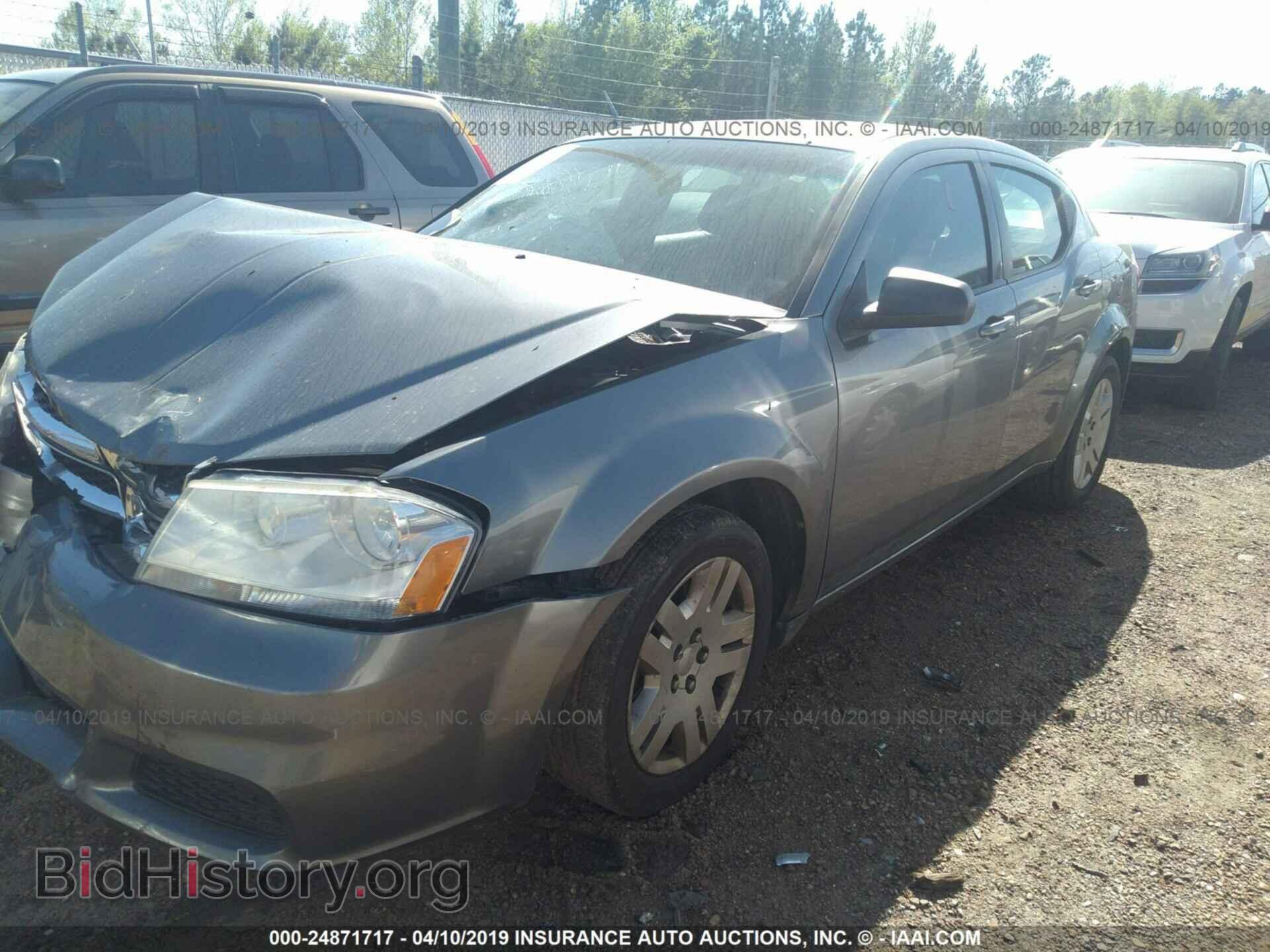 2012 DODGE AVENGER - VIN: 1C3CDZAB6CN110133 - Фото 2