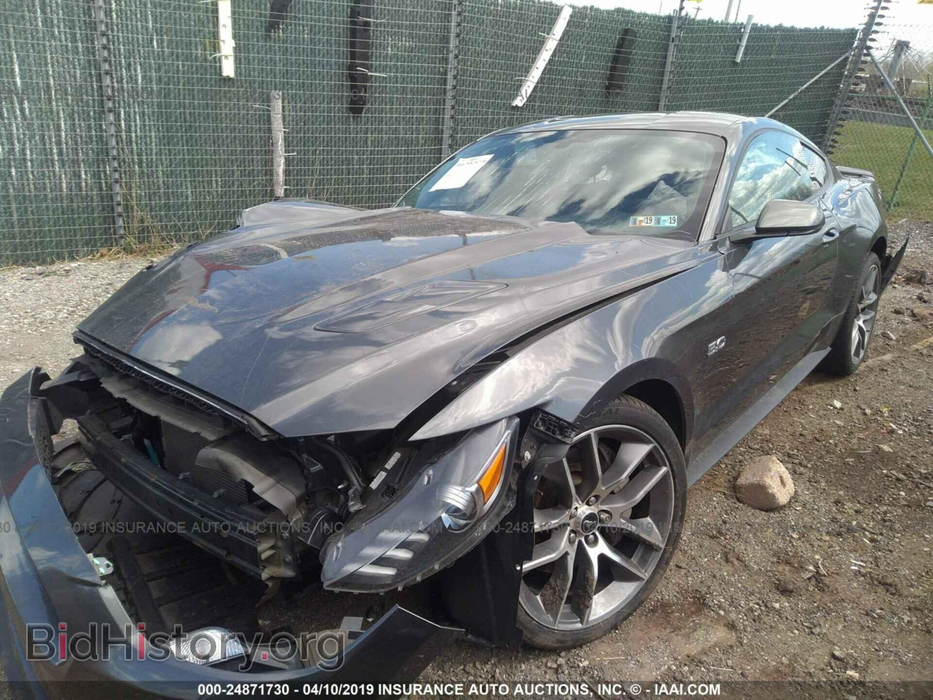 2016 FORD MUSTANG - VIN: 1FA6P8CF5G5270977 - Фото 2