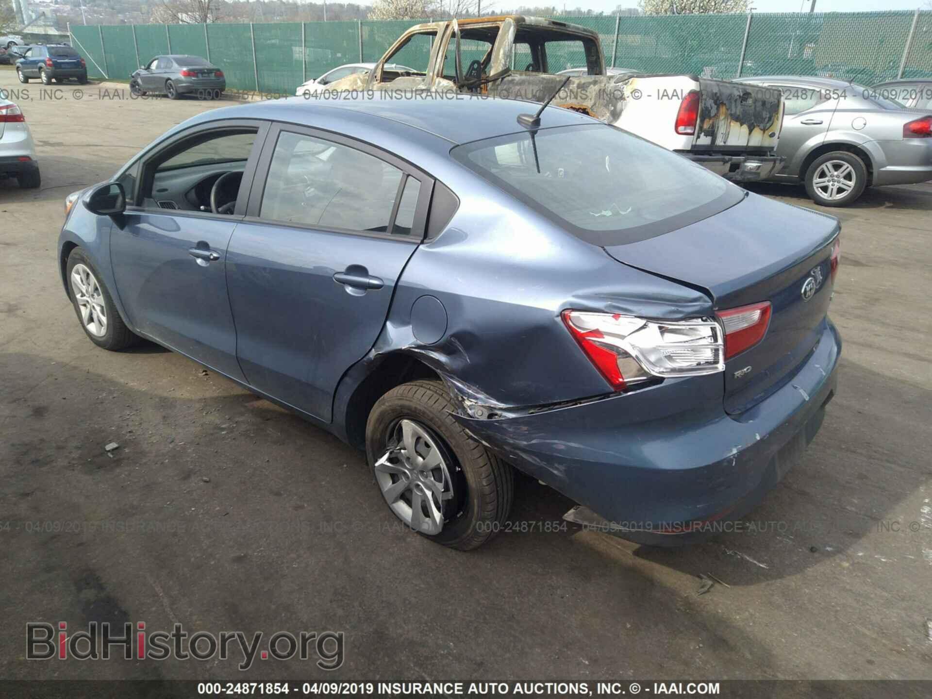 2016 KIA RIO - VIN: KNADM4A3XG6576043 - Фото 3
