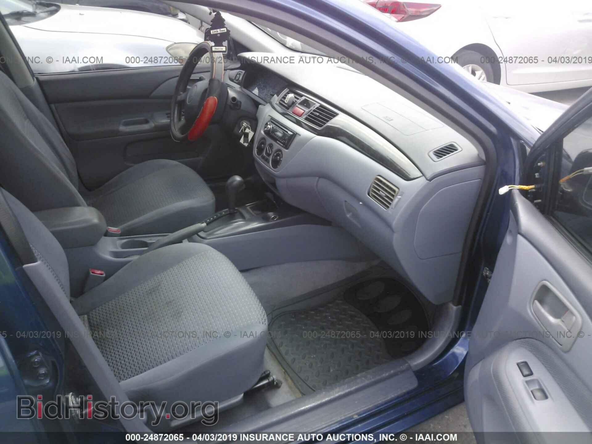 2002 MITSUBISHI LANCER - VIN: JA3AJ26E82U033645 - Фото 5